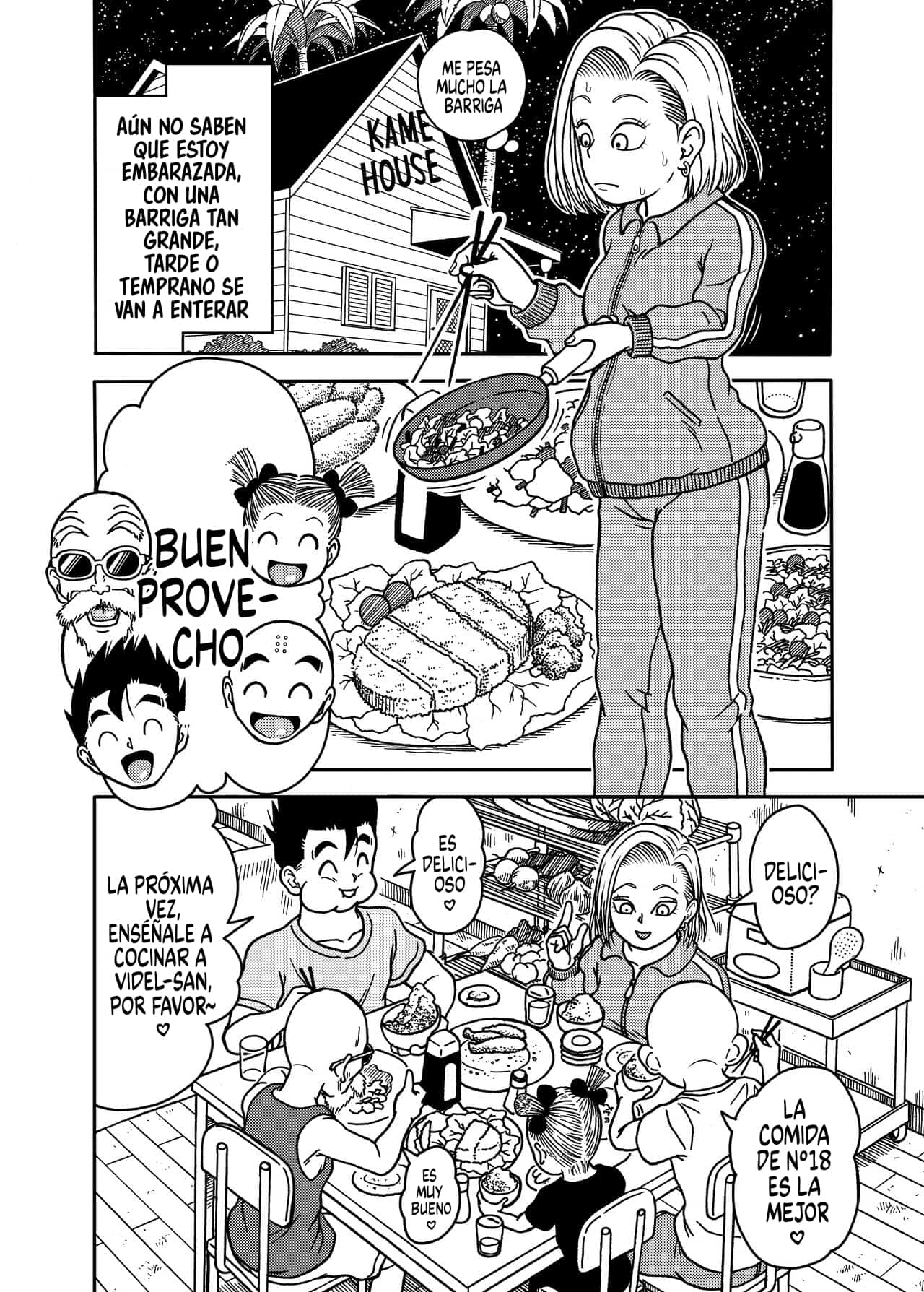 [Jeter Studio (Jeter)] 18-gou NTR Nakadashi on Parade 4 (Dragon Ball Z) [Spanish] 图片编号 12