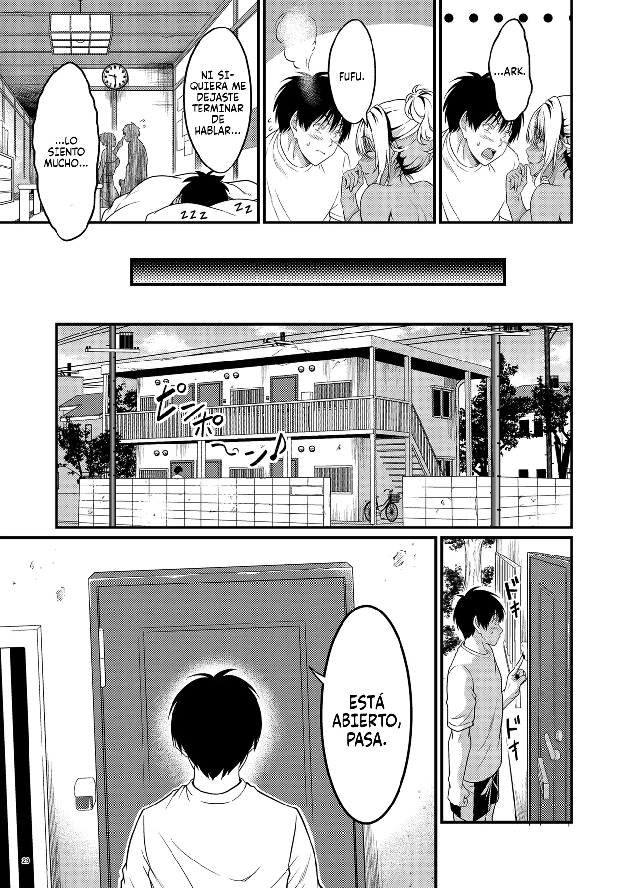 [diletta (Kimura Neito)] Yojouhan Ikken Apart de Komochi Dosukebe Rinjin to Asedaku Noukou na Otsukiai  | Un apasionado romance con milujuriosa vecina que es madre soltera en un pequeño apartamento de una sola habitación. [Spanish] [System HikkiNeet] image number 31