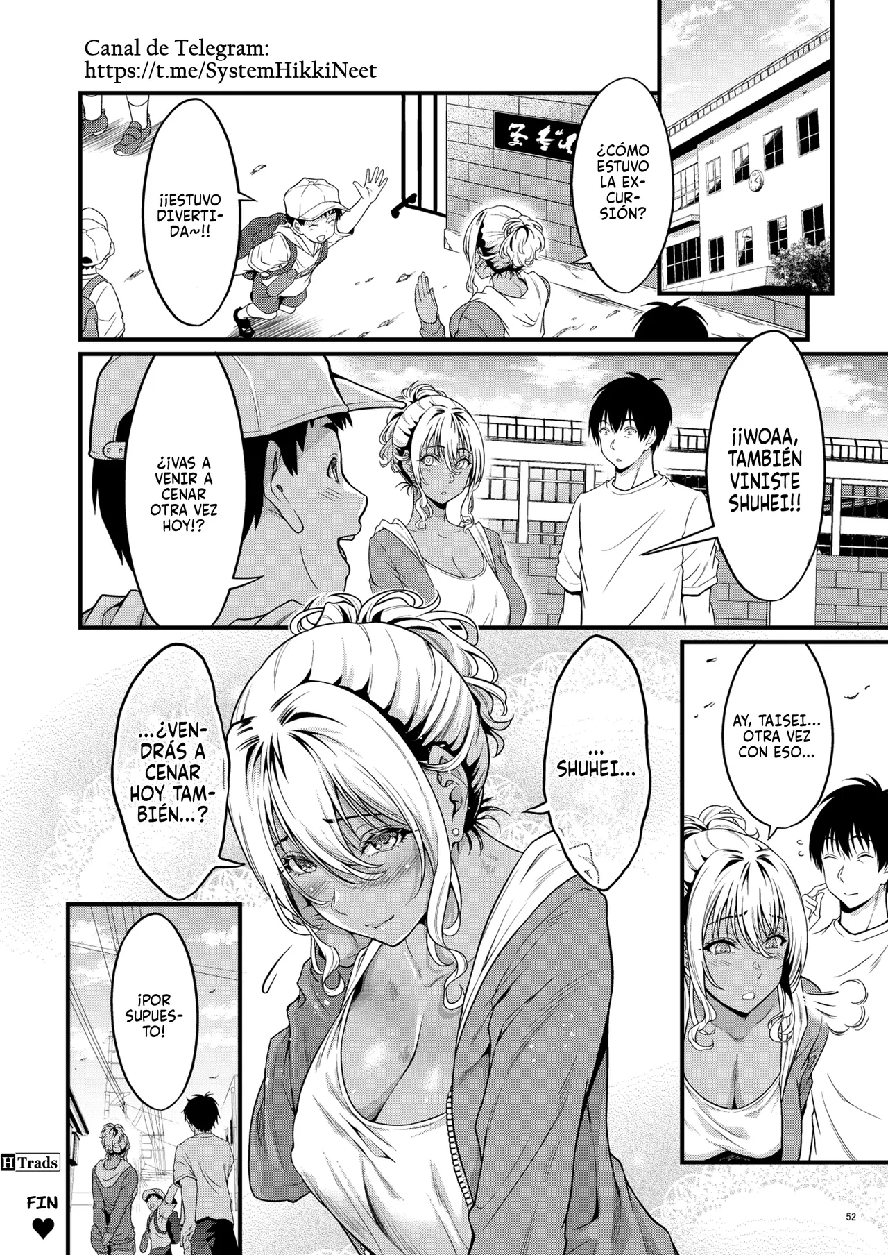 [diletta (Kimura Neito)] Yojouhan Ikken Apart de Komochi Dosukebe Rinjin to Asedaku Noukou na Otsukiai  | Un apasionado romance con milujuriosa vecina que es madre soltera en un pequeño apartamento de una sola habitación. [Spanish] [System HikkiNeet] image number 54