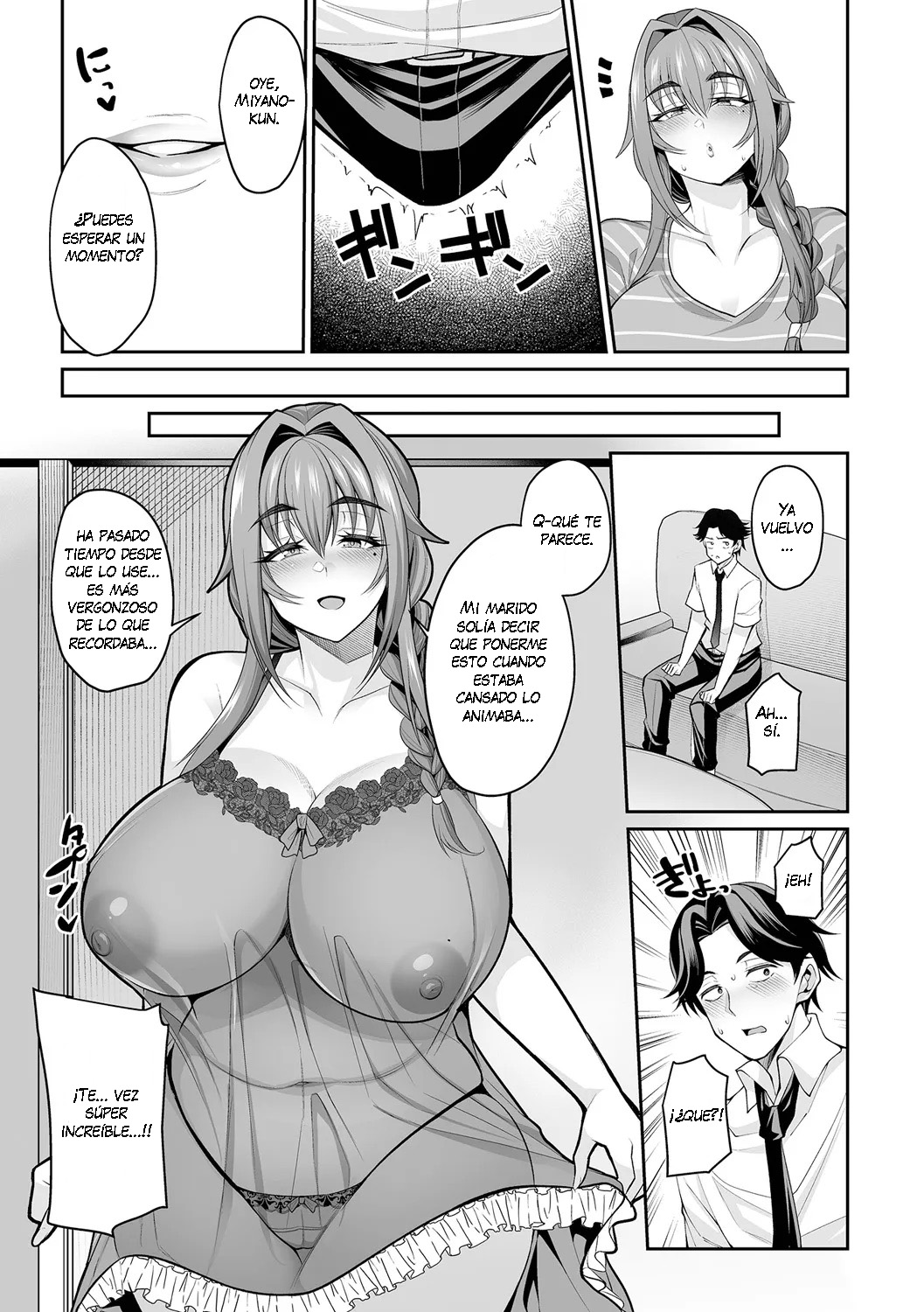 [Nishida Megane] Urezakari Oku-sama wa Majiwaritai Ch. 6, 8-9｜La Esposa Madura Quiere Tener Sexo Cap. 6, 8-9 [Spanish] [K-le Traducciones] [Digital] изображение № 7