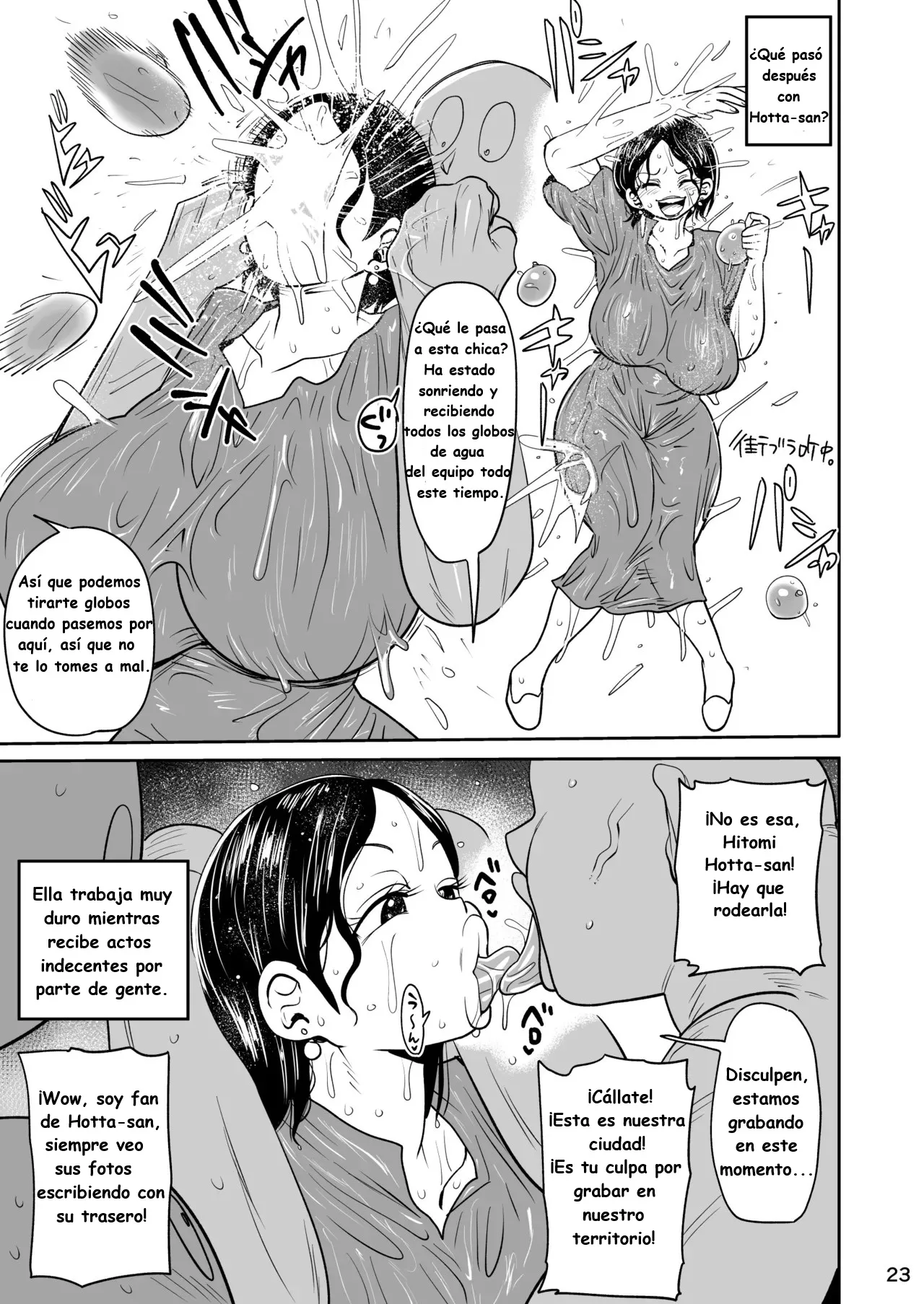 [CRAFT (Kiliu)] Muteikou Joshi Announcer Hitomi ｜Hitomi, la conductora que no pone resistencia.  [Spanish] [Kevkaito] [Digital] image number 22