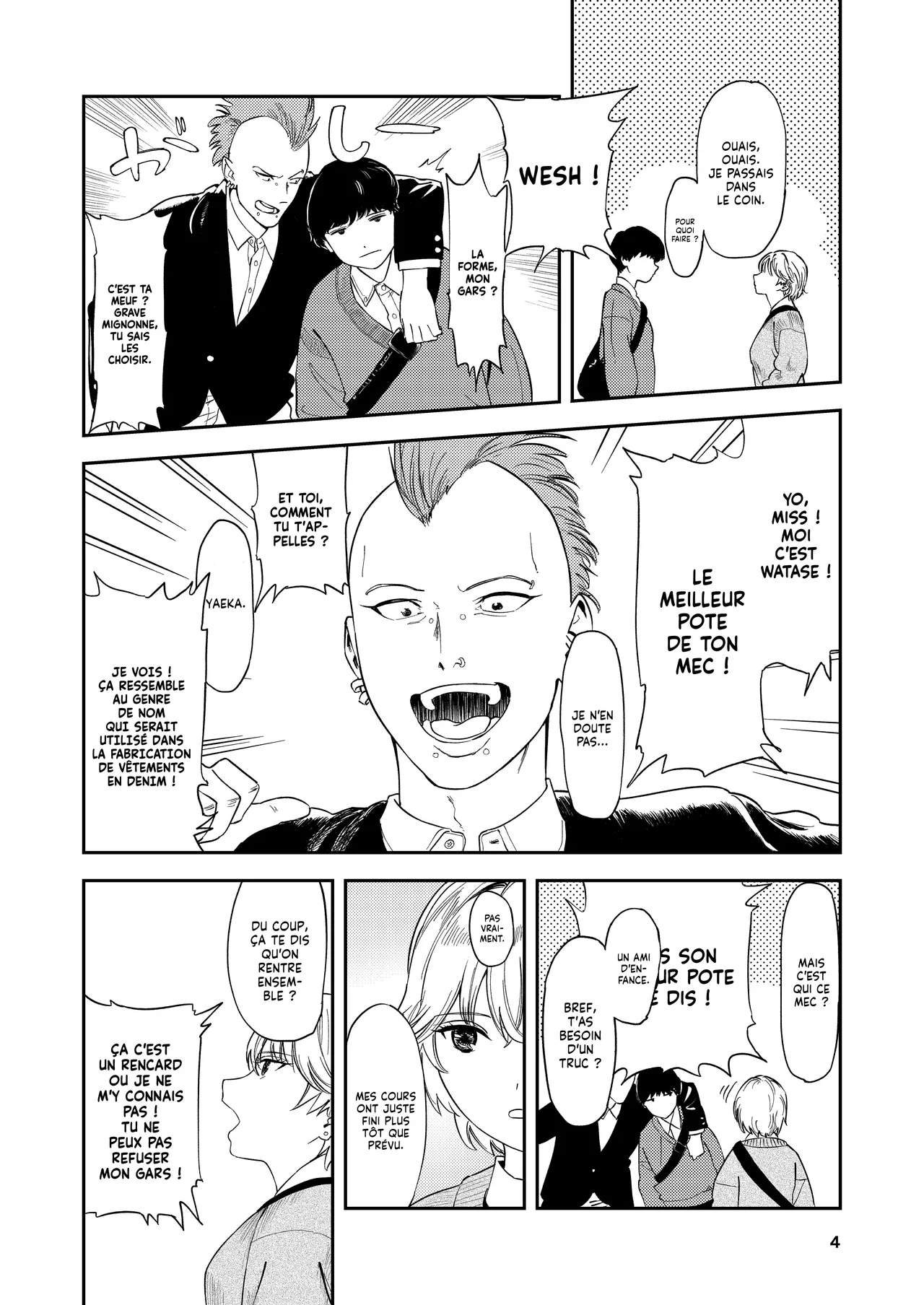 [Torii-Za (Torii Yoshitsuna)] Itsumo Sokkenai no ni Ecchi suru Toki dake "Suki! Sukiii!" tte Naru Kyonyuu Kouhai Gal | Ma Petite Amie à la Poitrine Plantureuse croit que j'ai une préférence pour les petits Seins [French] [Lopxi] Bildnummer 4