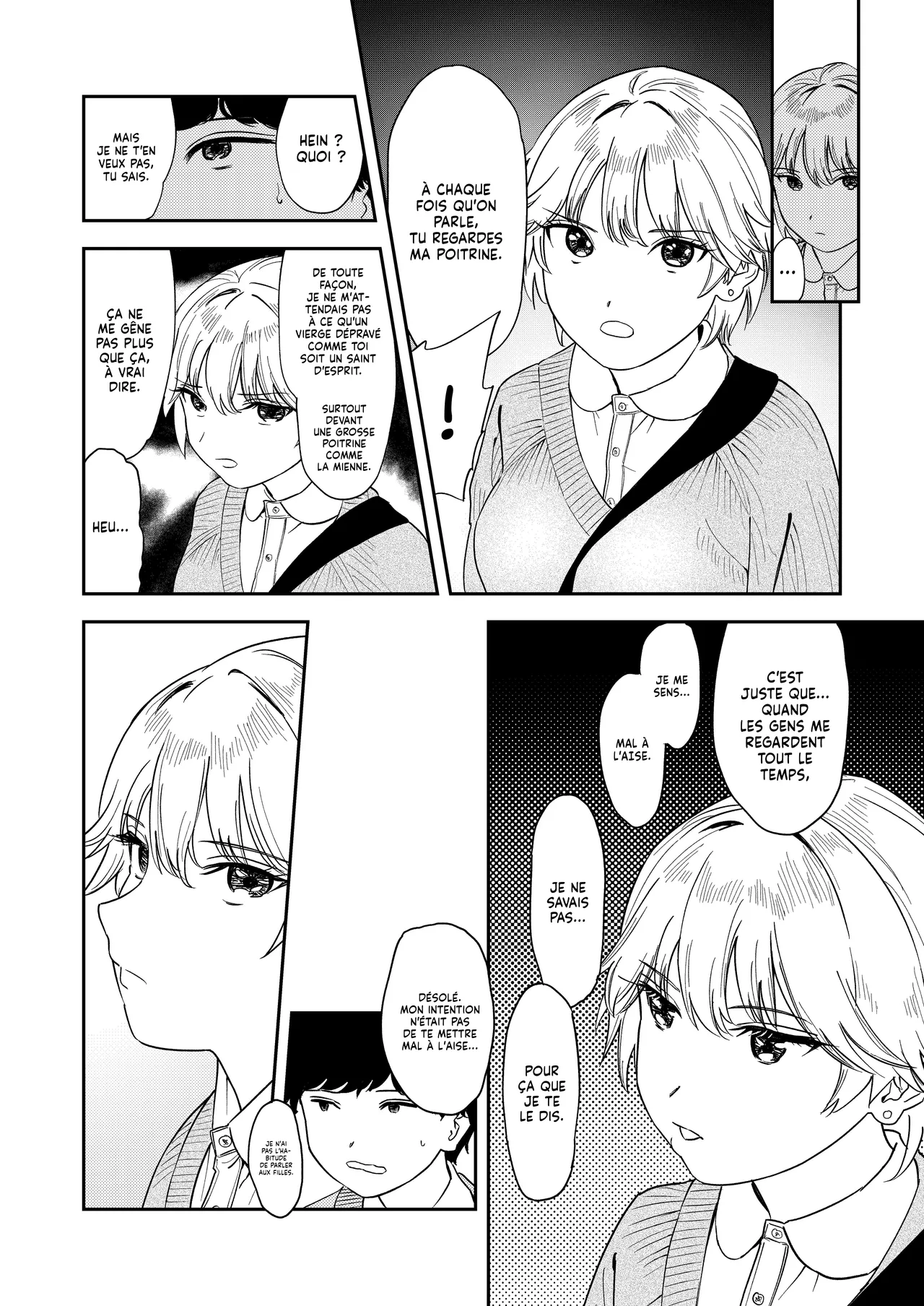 [Torii-Za (Torii Yoshitsuna)] Itsumo Sokkenai no ni Ecchi suru Toki dake "Suki! Sukiii!" tte Naru Kyonyuu Kouhai Gal | Ma Petite Amie à la Poitrine Plantureuse croit que j'ai une préférence pour les petits Seins [French] [Lopxi] Bildnummer 6