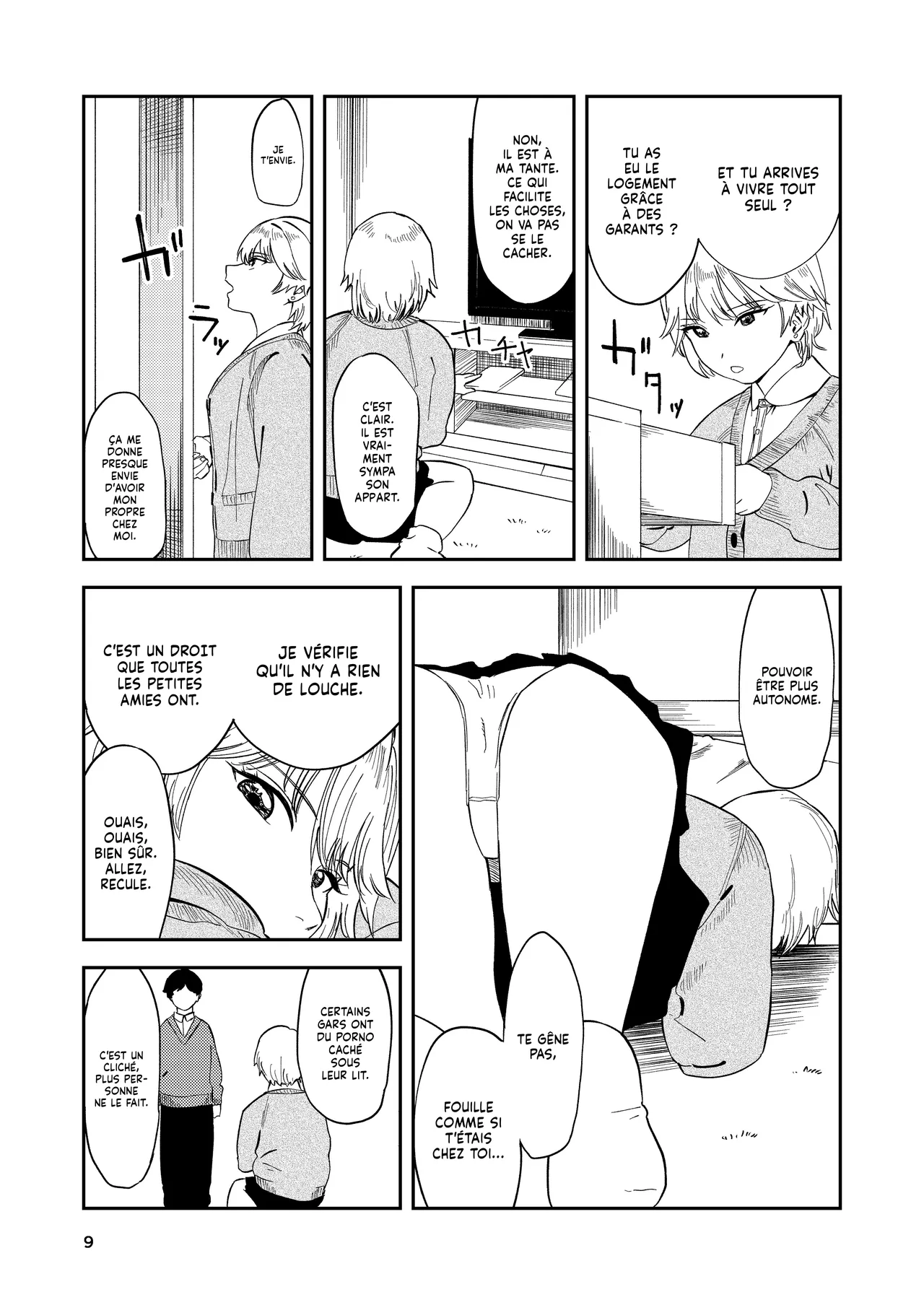 [Torii-Za (Torii Yoshitsuna)] Itsumo Sokkenai no ni Ecchi suru Toki dake "Suki! Sukiii!" tte Naru Kyonyuu Kouhai Gal | Ma Petite Amie à la Poitrine Plantureuse croit que j'ai une préférence pour les petits Seins [French] [Lopxi] Bildnummer 9