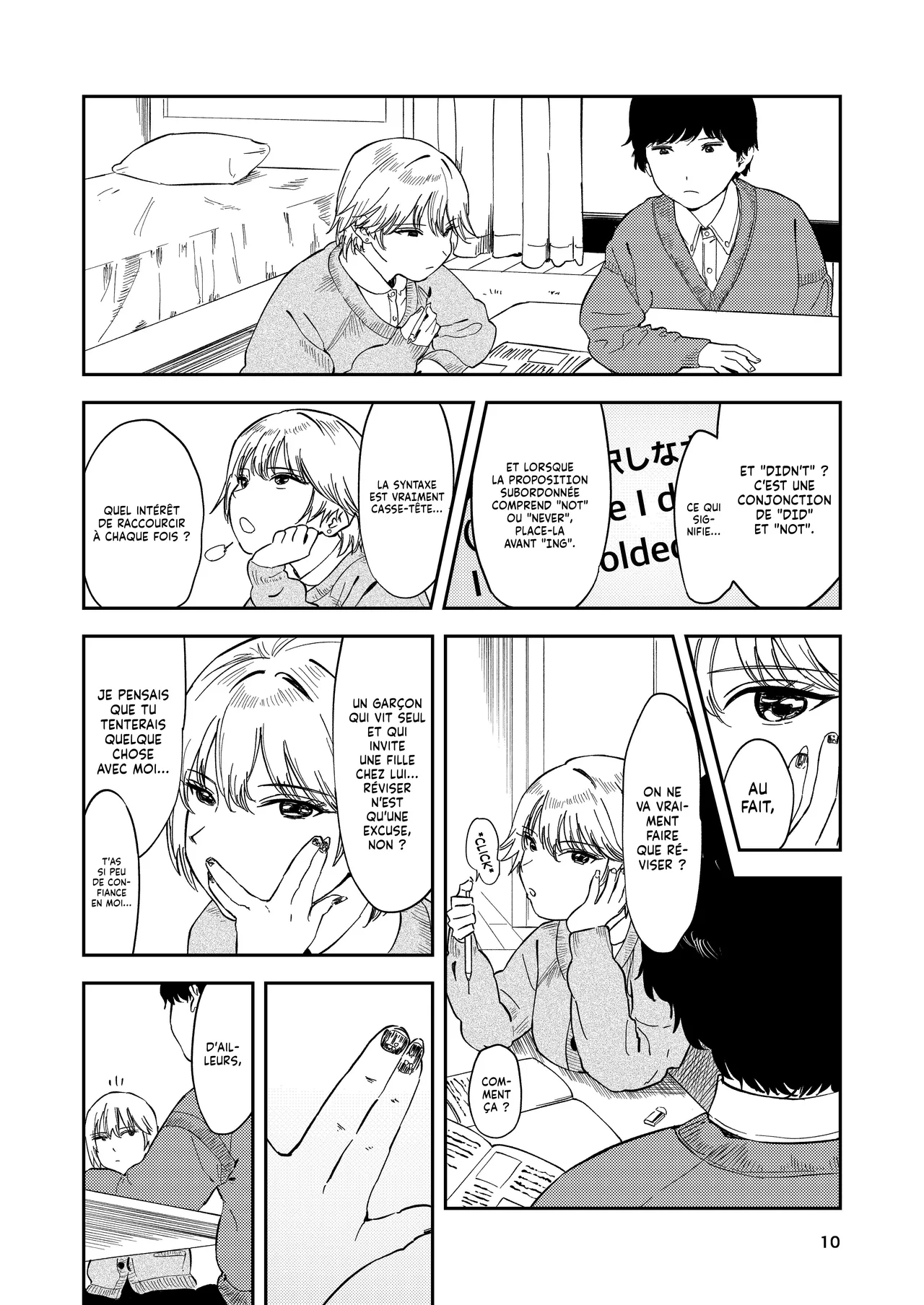 [Torii-Za (Torii Yoshitsuna)] Itsumo Sokkenai no ni Ecchi suru Toki dake "Suki! Sukiii!" tte Naru Kyonyuu Kouhai Gal | Ma Petite Amie à la Poitrine Plantureuse croit que j'ai une préférence pour les petits Seins [French] [Lopxi] Bildnummer 10