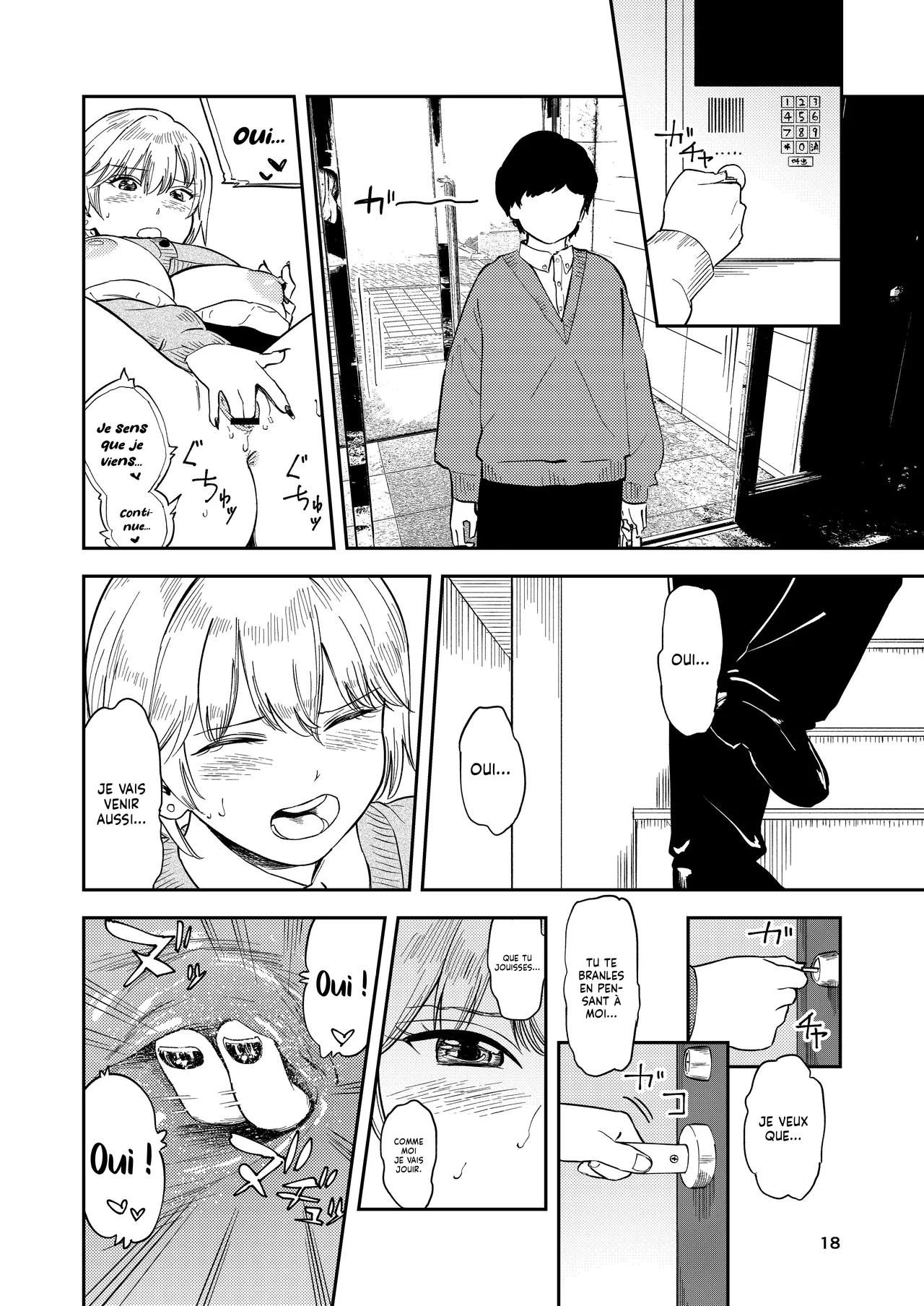 [Torii-Za (Torii Yoshitsuna)] Itsumo Sokkenai no ni Ecchi suru Toki dake "Suki! Sukiii!" tte Naru Kyonyuu Kouhai Gal | Ma Petite Amie à la Poitrine Plantureuse croit que j'ai une préférence pour les petits Seins [French] [Lopxi] Bildnummer 18