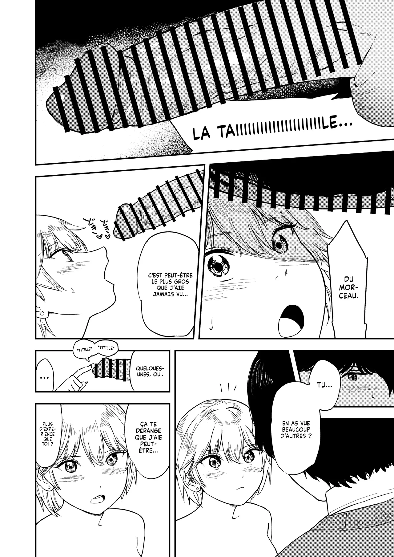 [Torii-Za (Torii Yoshitsuna)] Itsumo Sokkenai no ni Ecchi suru Toki dake "Suki! Sukiii!" tte Naru Kyonyuu Kouhai Gal | Ma Petite Amie à la Poitrine Plantureuse croit que j'ai une préférence pour les petits Seins [French] [Lopxi] Bildnummer 28