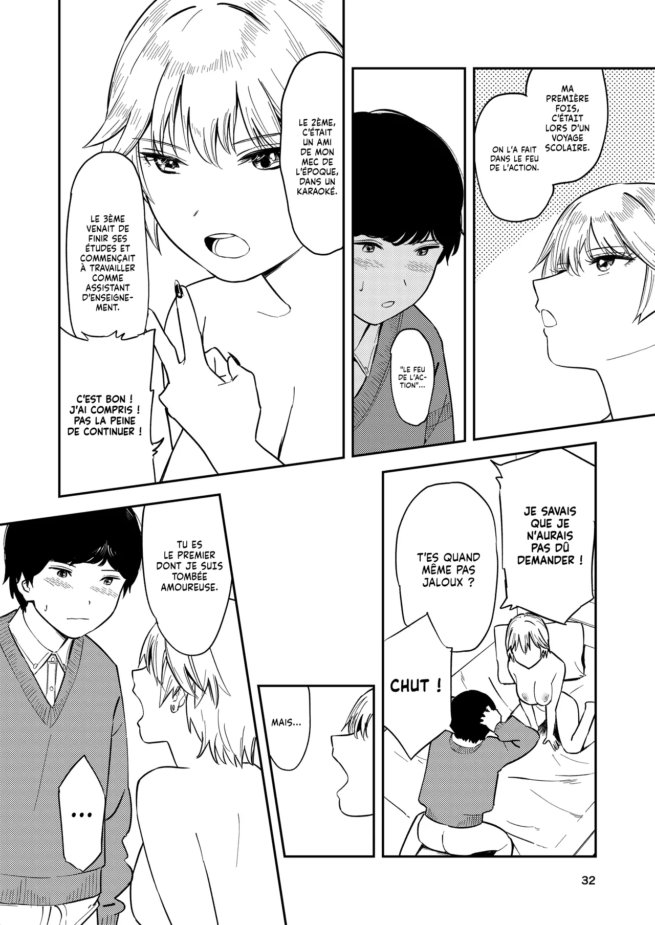 [Torii-Za (Torii Yoshitsuna)] Itsumo Sokkenai no ni Ecchi suru Toki dake "Suki! Sukiii!" tte Naru Kyonyuu Kouhai Gal | Ma Petite Amie à la Poitrine Plantureuse croit que j'ai une préférence pour les petits Seins [French] [Lopxi] Bildnummer 32