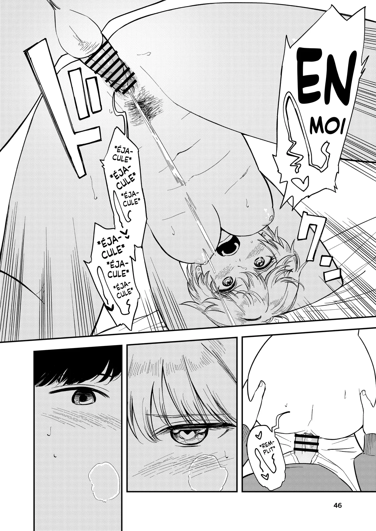 [Torii-Za (Torii Yoshitsuna)] Itsumo Sokkenai no ni Ecchi suru Toki dake "Suki! Sukiii!" tte Naru Kyonyuu Kouhai Gal | Ma Petite Amie à la Poitrine Plantureuse croit que j'ai une préférence pour les petits Seins [French] [Lopxi] Bildnummer 46