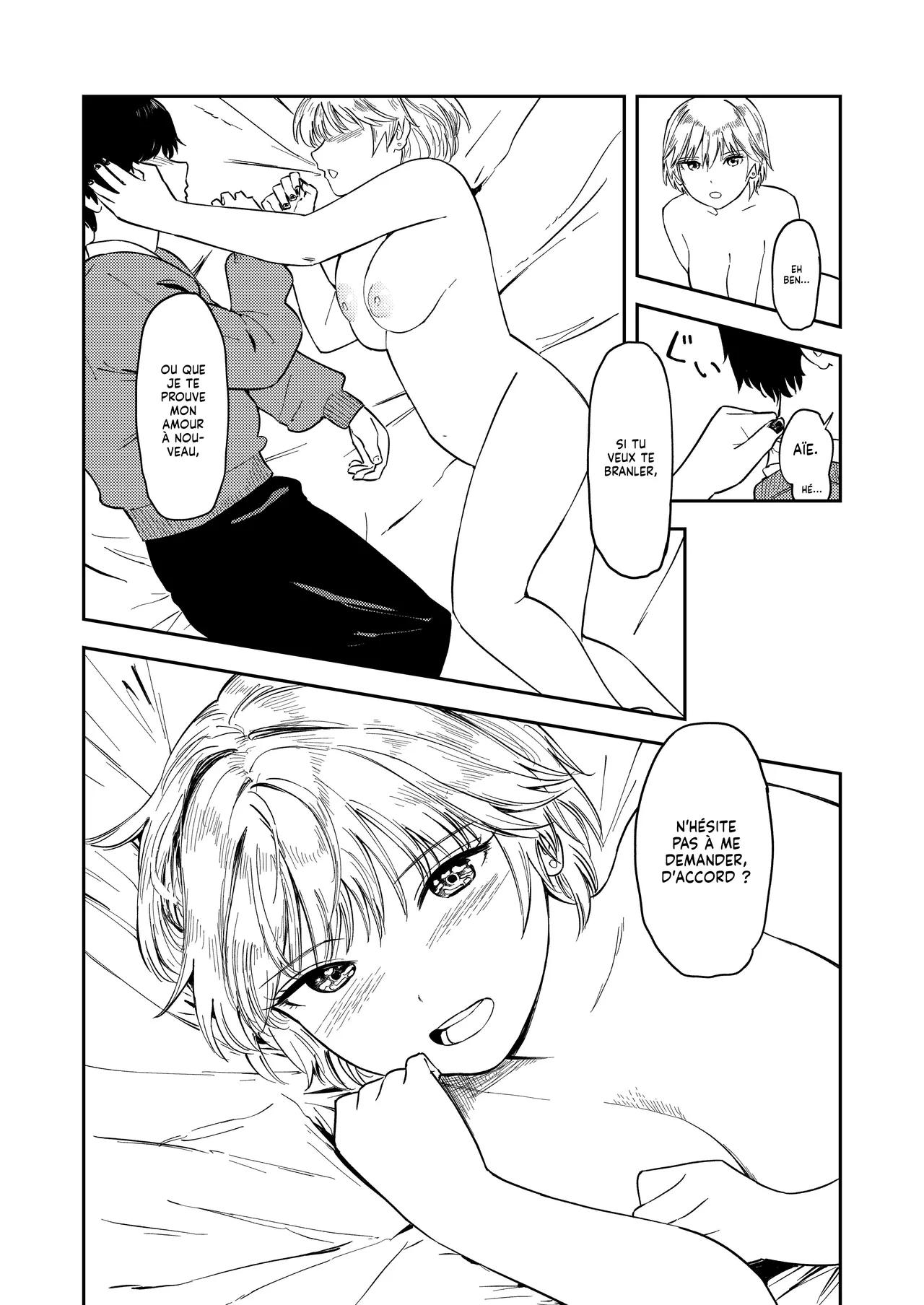 [Torii-Za (Torii Yoshitsuna)] Itsumo Sokkenai no ni Ecchi suru Toki dake "Suki! Sukiii!" tte Naru Kyonyuu Kouhai Gal | Ma Petite Amie à la Poitrine Plantureuse croit que j'ai une préférence pour les petits Seins [French] [Lopxi] Bildnummer 50