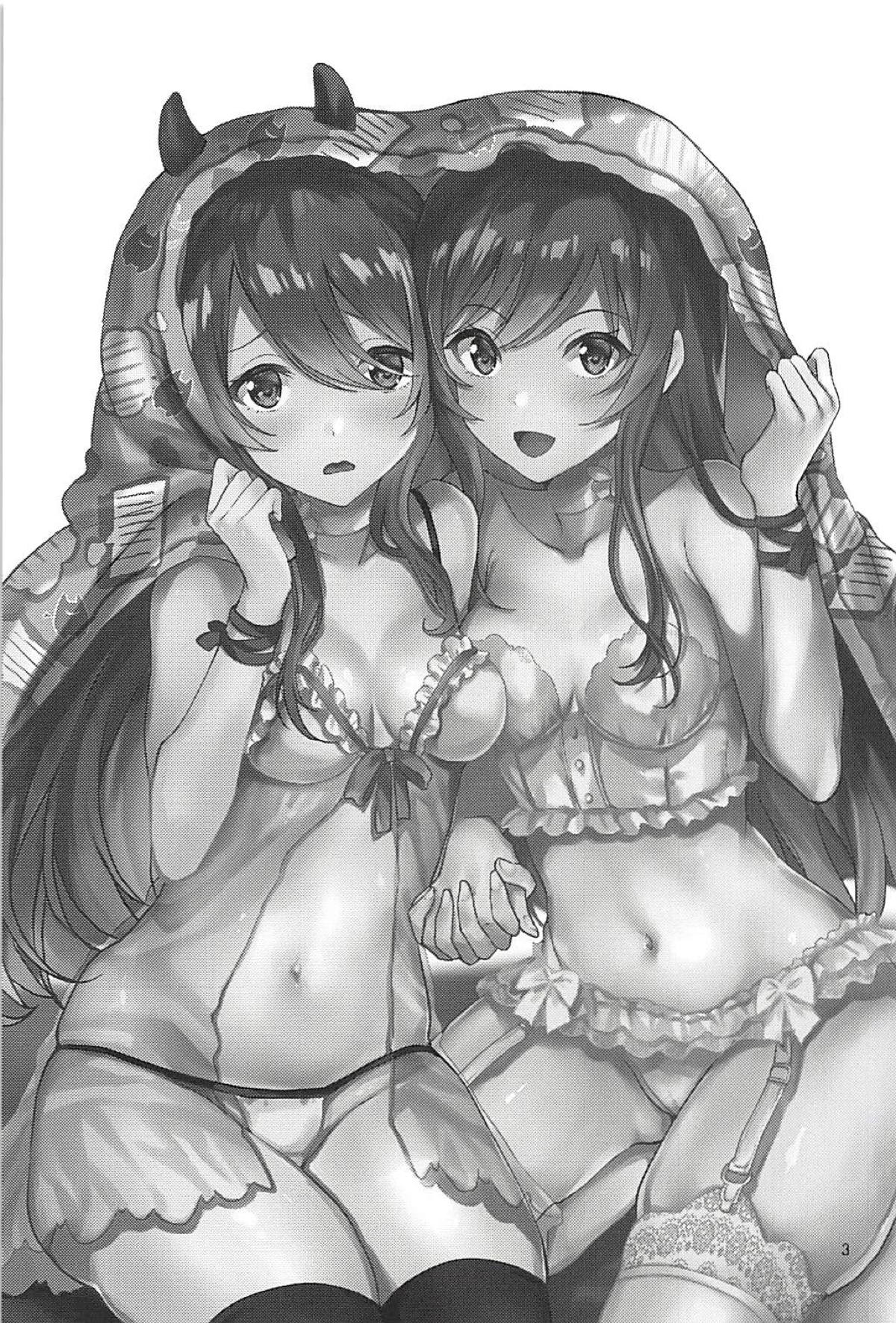 (C94) [Shironeko Ichizoku (Maumen)] Tsunagu Karada Mittsu (THE iDOLM@STER: Shiny Colors) [Chinese] [WTM直接汉化] 画像番号 3