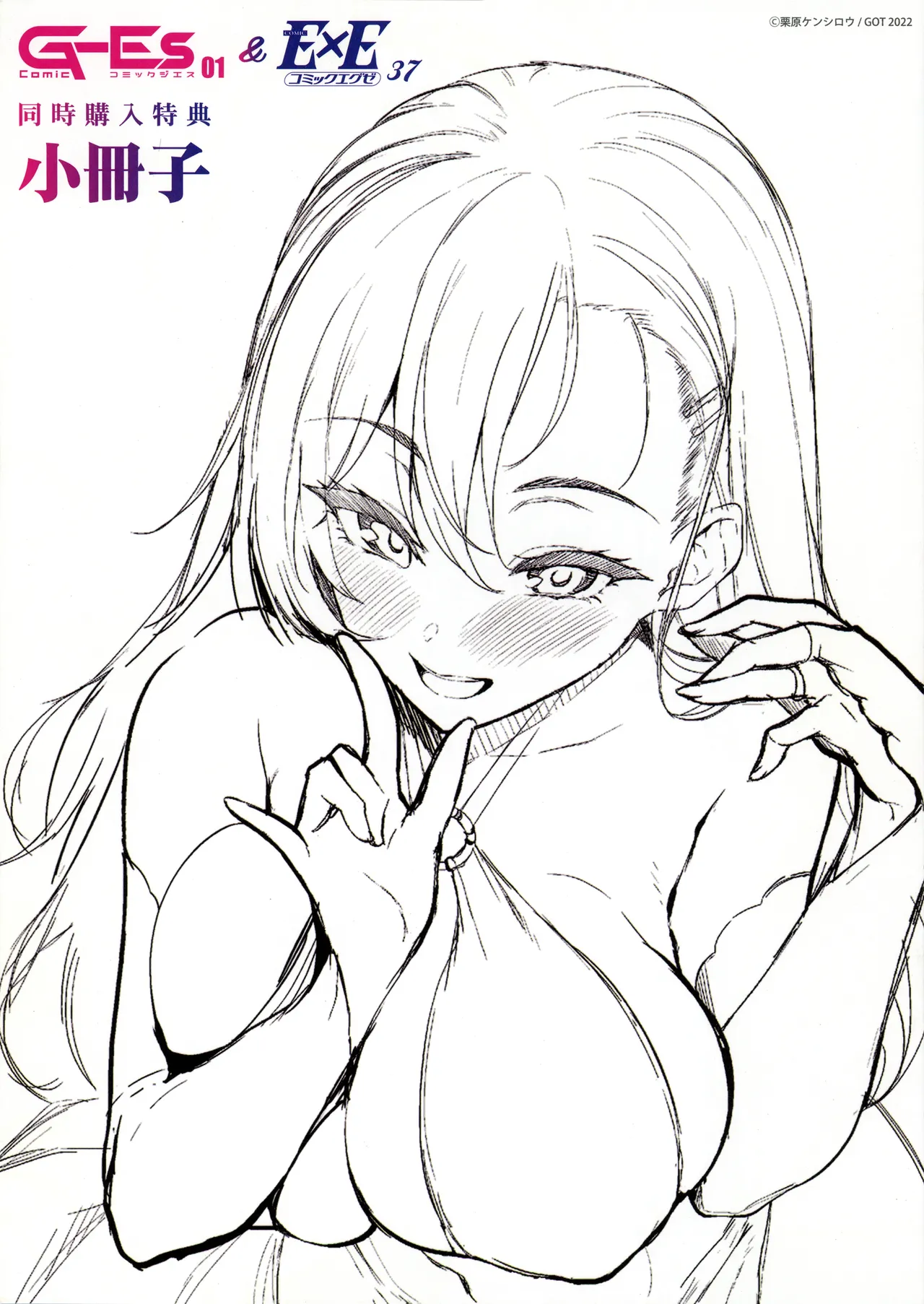 Comic G-Es 01＆COMIC E×E 37 同時購入フェア メロンブックス同時購入特典小冊子 图片编号 1