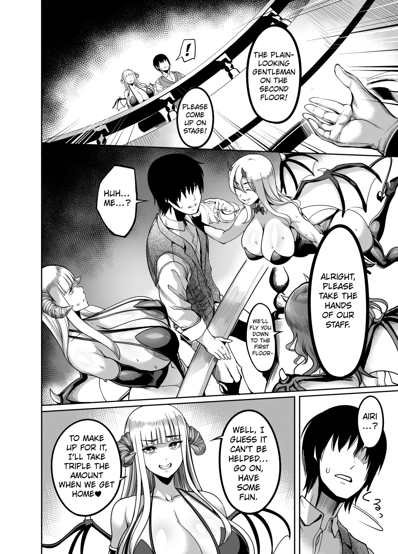 [Ikemen Teikoku (Remu)] Youkoso! Succubus Machi e 4 Dosukebe Ecchi Gekijou [Digital] [English] [Kuraudo] image number 25