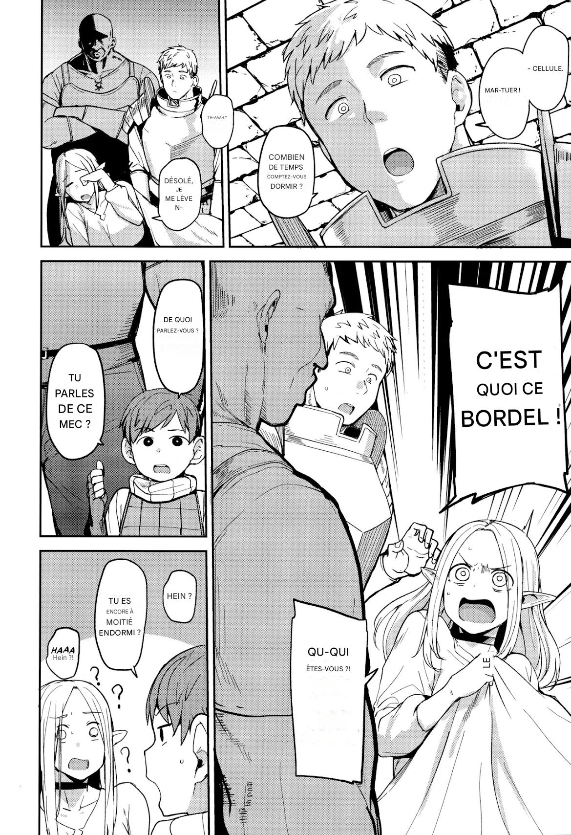 (C106) Chin Ochi Donkusa Elf { Dumbass Elf, Dicked Over And Dicked Down (Dungeon Meshi) [Frensh] image number 2