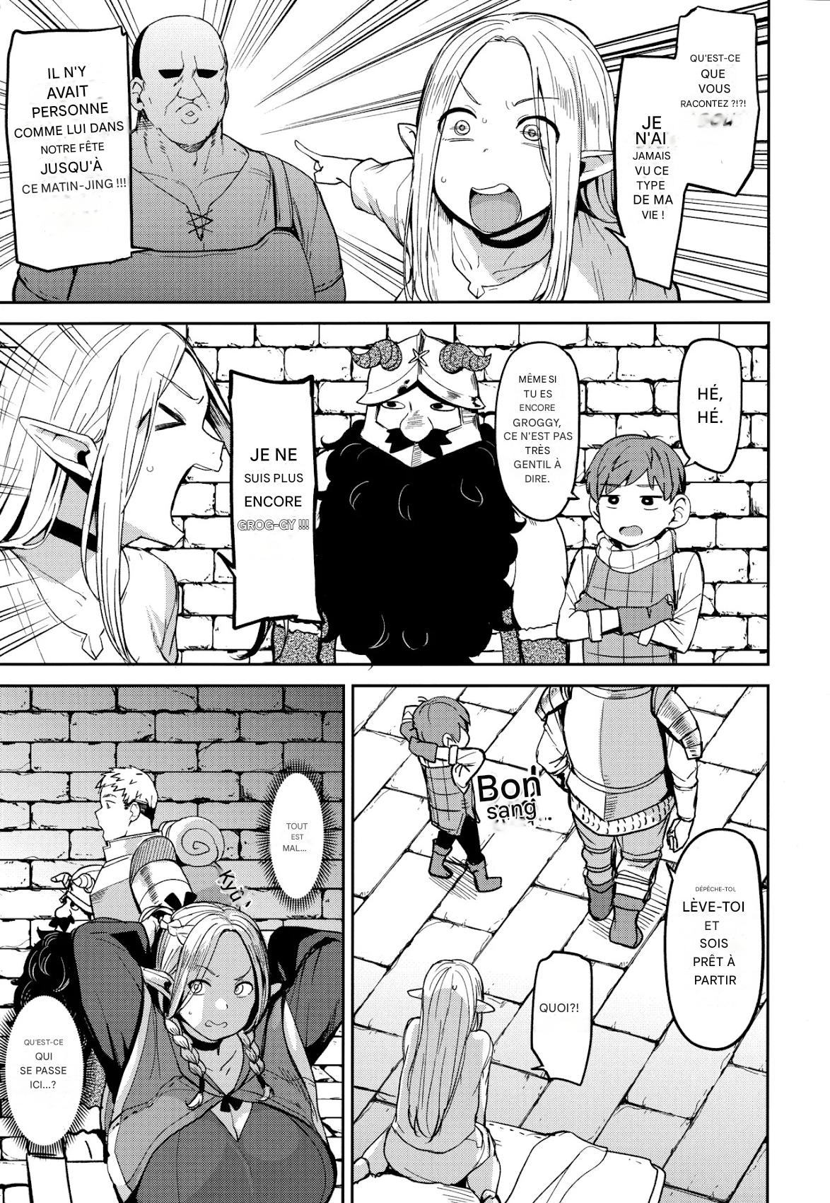 (C106) Chin Ochi Donkusa Elf { Dumbass Elf, Dicked Over And Dicked Down (Dungeon Meshi) [Frensh] image number 3
