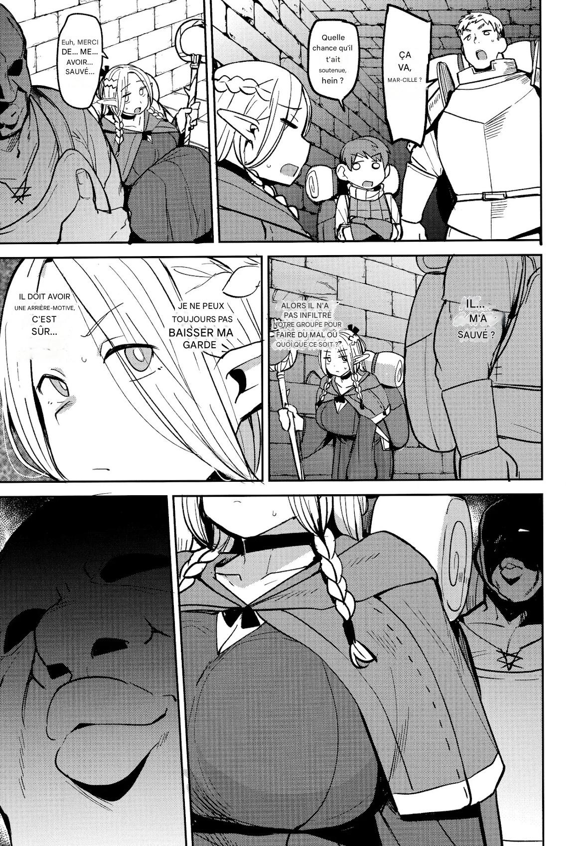 (C106) Chin Ochi Donkusa Elf { Dumbass Elf, Dicked Over And Dicked Down (Dungeon Meshi) [Frensh] image number 5