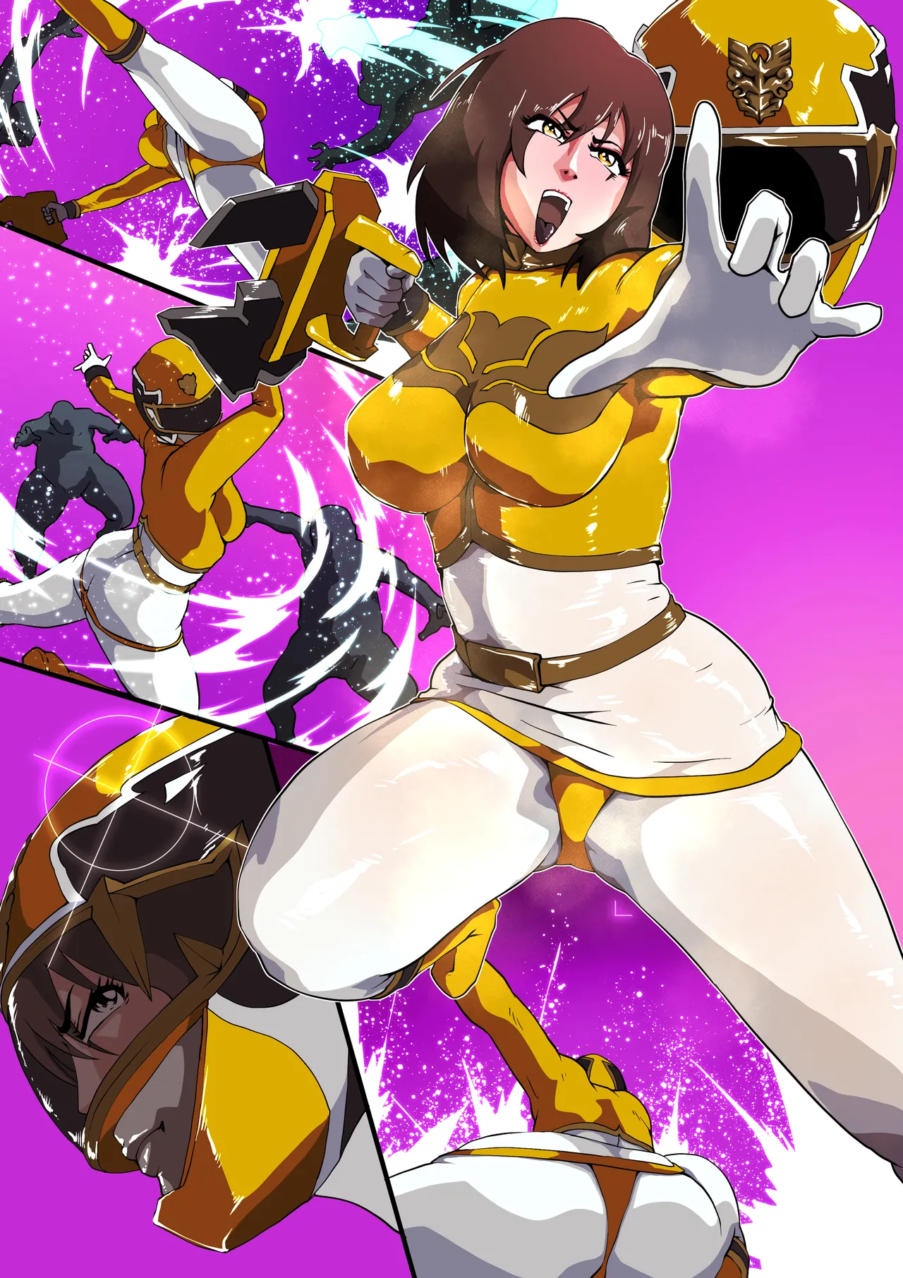 [Zizi] 悦ぶゴセイイエロー (戦隊ヒロイン) 3eme image