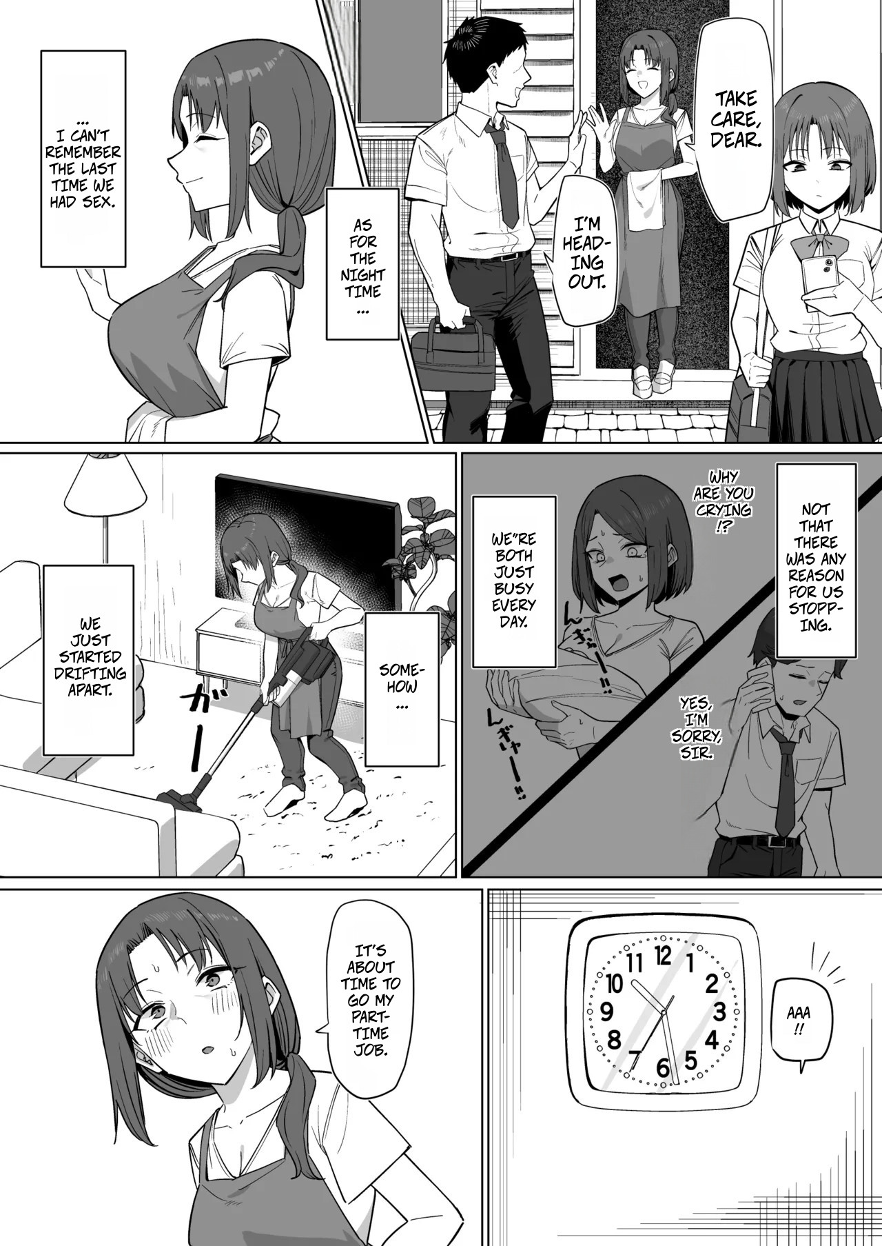 [MM] With The Housewife At My Part-Time Job 1-2 -- Baito saki no hitozuma to numero di immagine  11