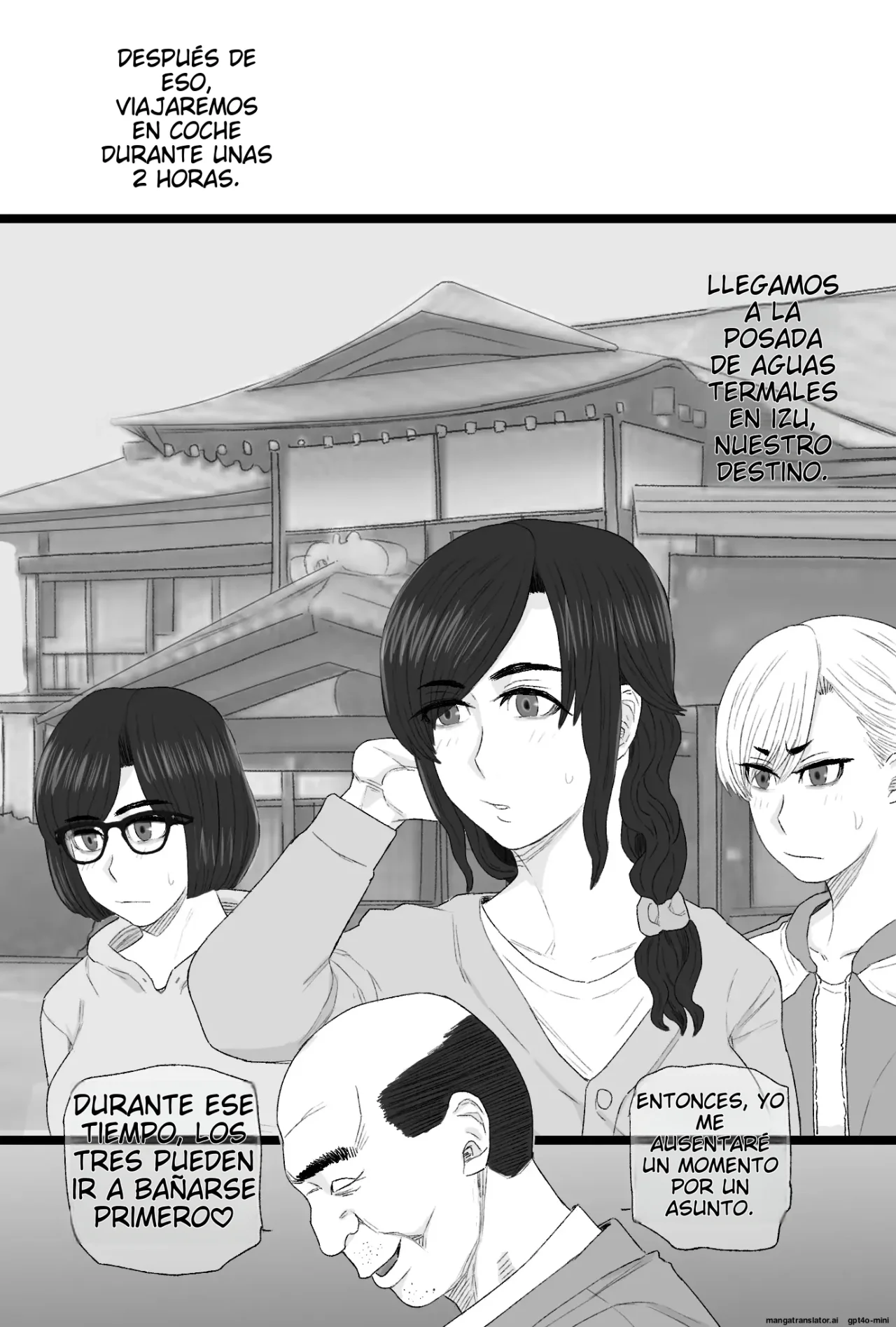 [Kintama Ookami (Tamarou)] Senshoku Tsuma 8 ~4P Furin Onsen Ryokou Hen~｜Esposa Infiel 8 ~Viaje a la Fuente Termal de Infidelidad de 4 Personas~ [Spanish] [NTRForever] изображение № 6