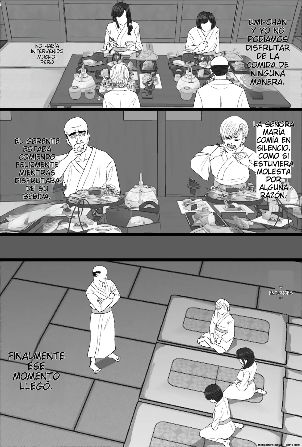 [Kintama Ookami (Tamarou)] Senshoku Tsuma 8 ~4P Furin Onsen Ryokou Hen~｜Esposa Infiel 8 ~Viaje a la Fuente Termal de Infidelidad de 4 Personas~ [Spanish] [NTRForever] изображение № 10