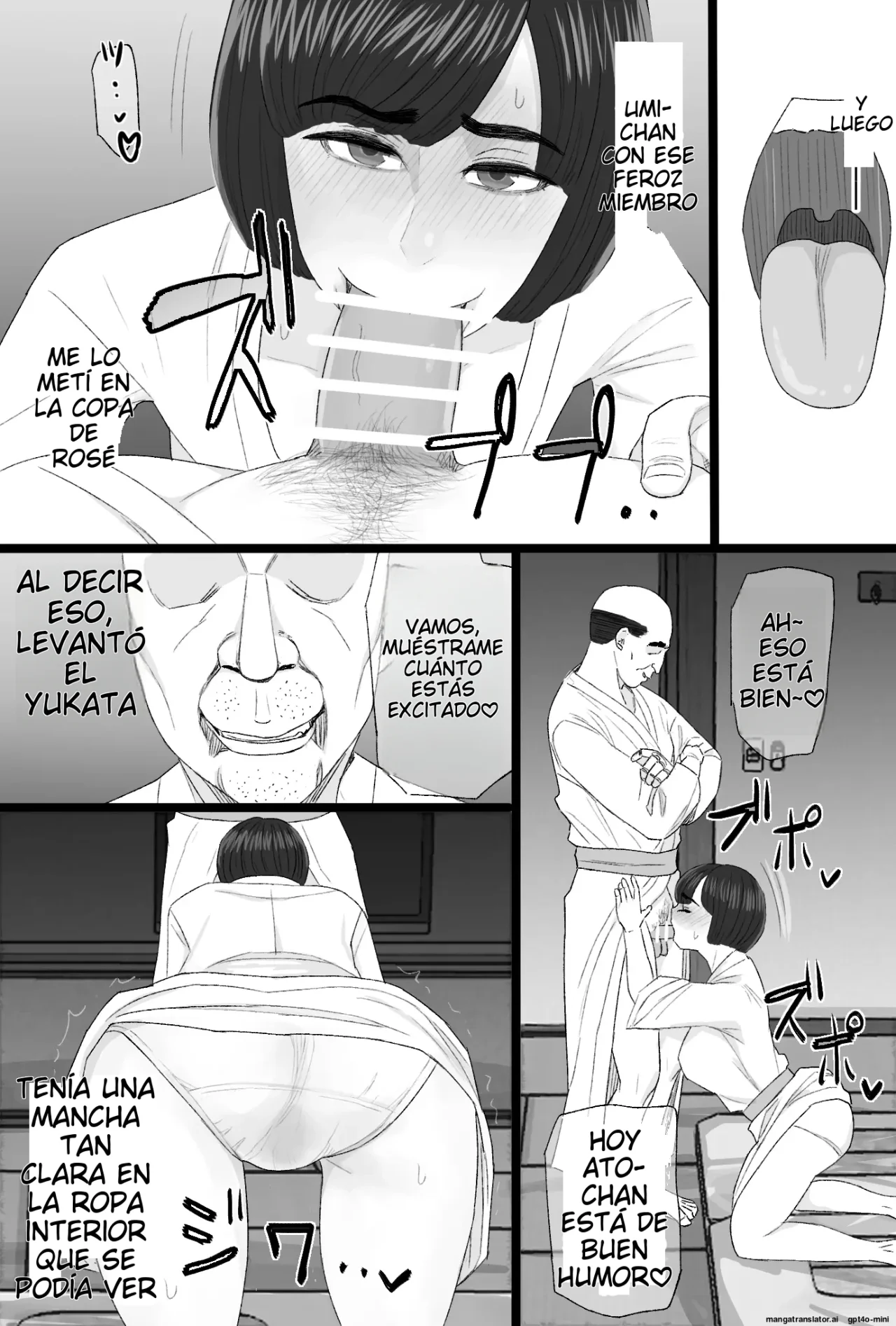 [Kintama Ookami (Tamarou)] Senshoku Tsuma 8 ~4P Furin Onsen Ryokou Hen~｜Esposa Infiel 8 ~Viaje a la Fuente Termal de Infidelidad de 4 Personas~ [Spanish] [NTRForever] изображение № 12