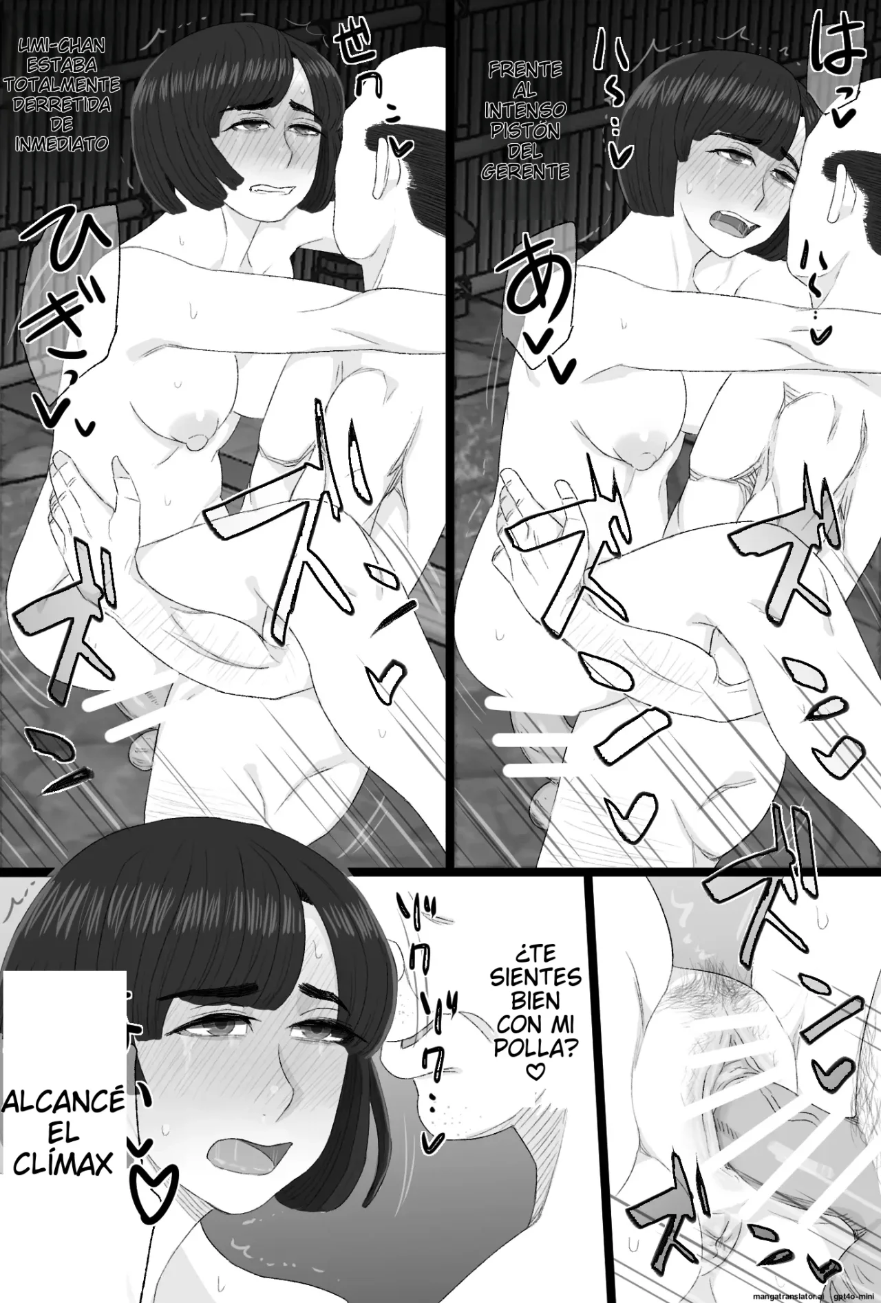 [Kintama Ookami (Tamarou)] Senshoku Tsuma 8 ~4P Furin Onsen Ryokou Hen~｜Esposa Infiel 8 ~Viaje a la Fuente Termal de Infidelidad de 4 Personas~ [Spanish] [NTRForever] изображение № 34