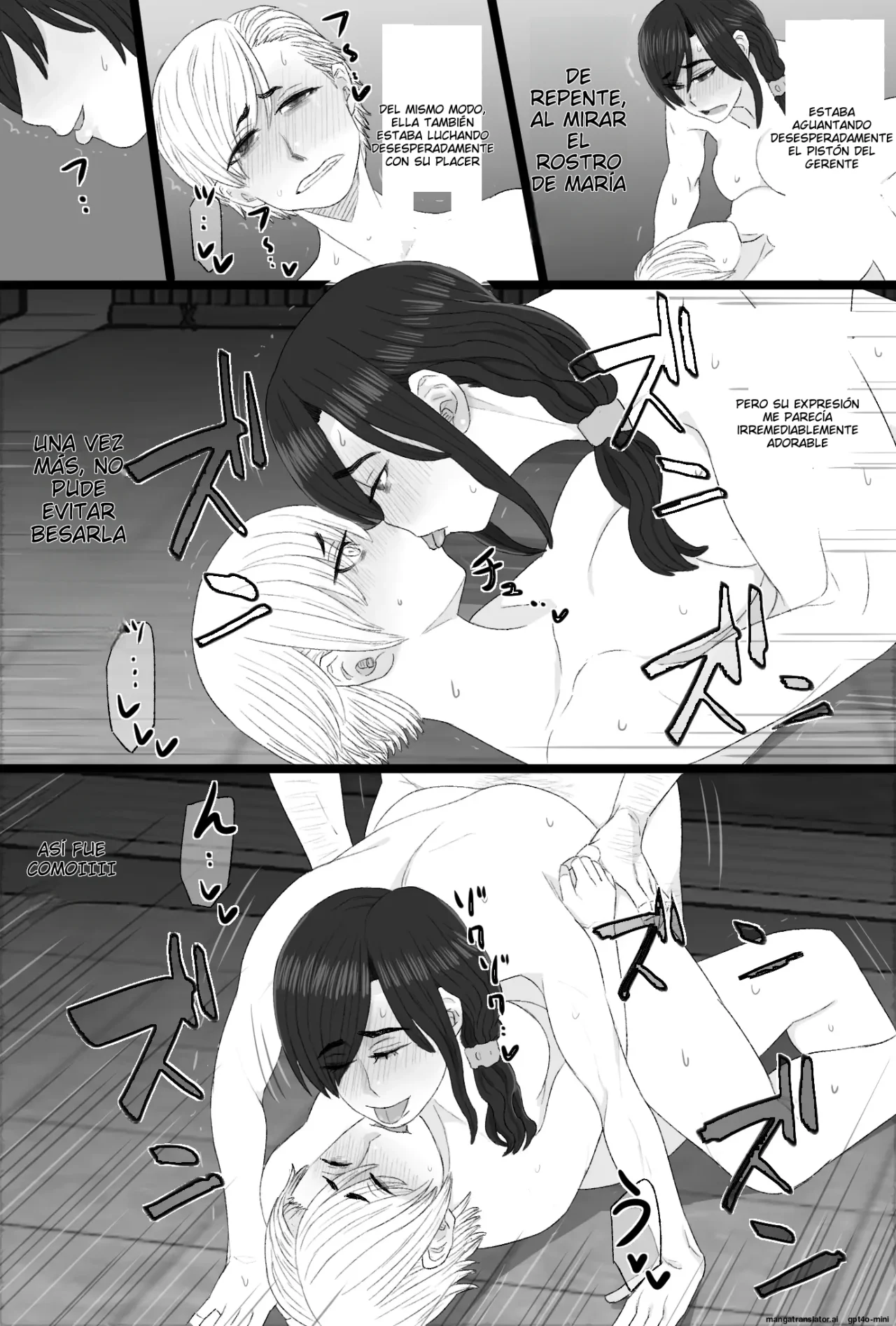 [Kintama Ookami (Tamarou)] Senshoku Tsuma 8 ~4P Furin Onsen Ryokou Hen~｜Esposa Infiel 8 ~Viaje a la Fuente Termal de Infidelidad de 4 Personas~ [Spanish] [NTRForever] изображение № 44