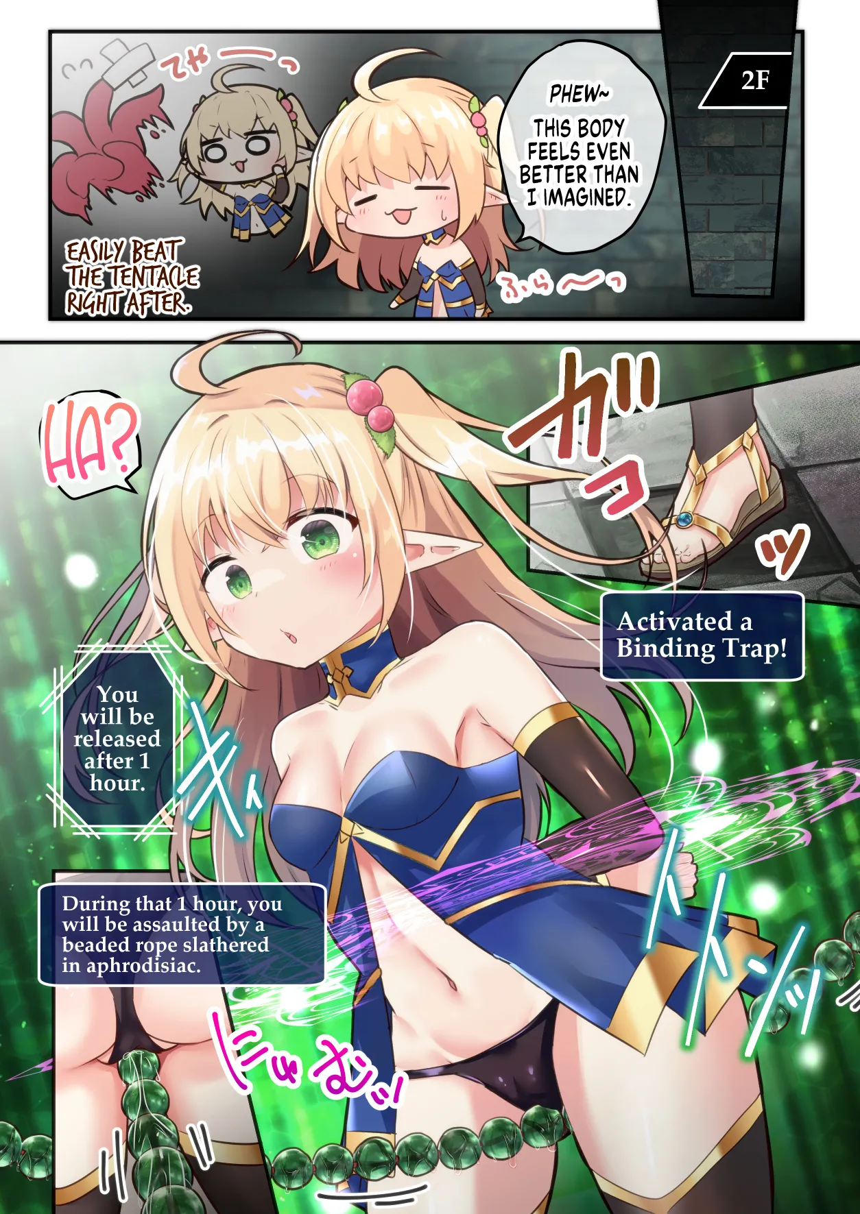 [Yumemimochi Honpo (Bangetsu Setsuka)] Sekkaku Eroge ni TS Tensei Shita node Ero Trap Dungeon ni Mogurimasu | I Finally Got TS Reborn in a Porn Game and Dove Right into its Ero Trap Dungeon! [English] [GTF] [Digital] image number 10