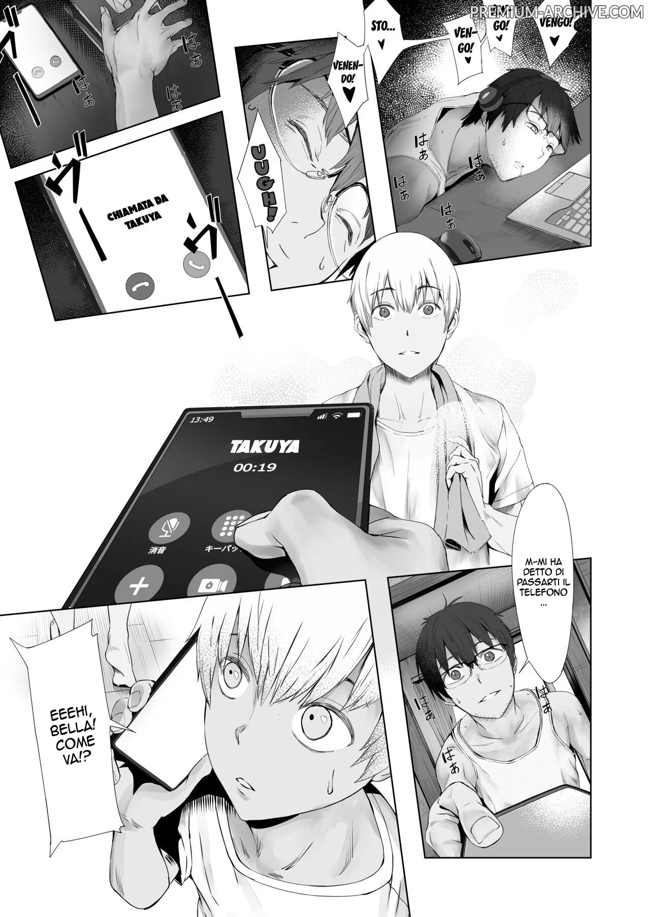 [oilan (Yamada Tarou)] Fuufu to Yavai Yatsura to Gakusei to | Una coppia sposata, un delinquente e uno studente [Italian] numero di immagine  48