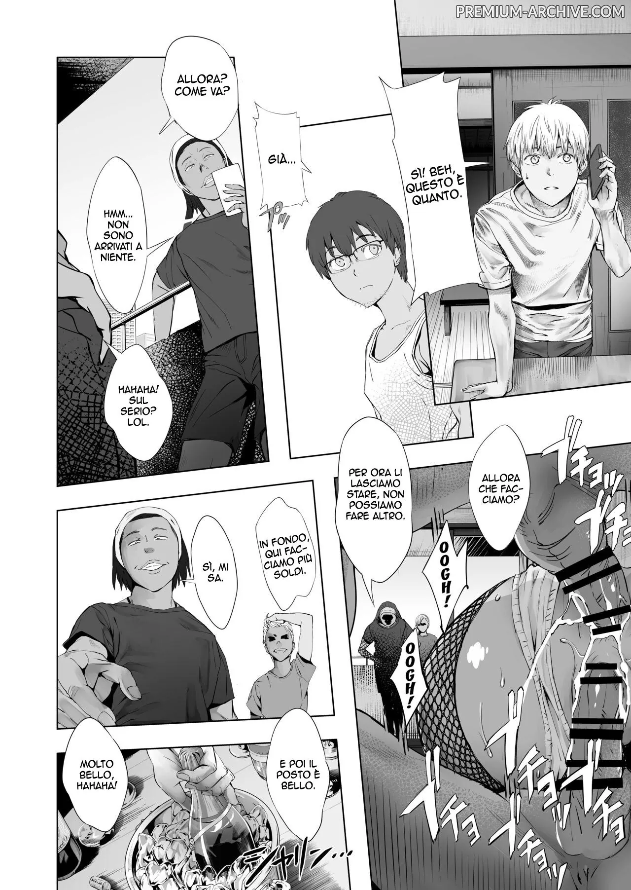 [oilan (Yamada Tarou)] Fuufu to Yavai Yatsura to Gakusei to | Una coppia sposata, un delinquente e uno studente [Italian] numero di immagine  51