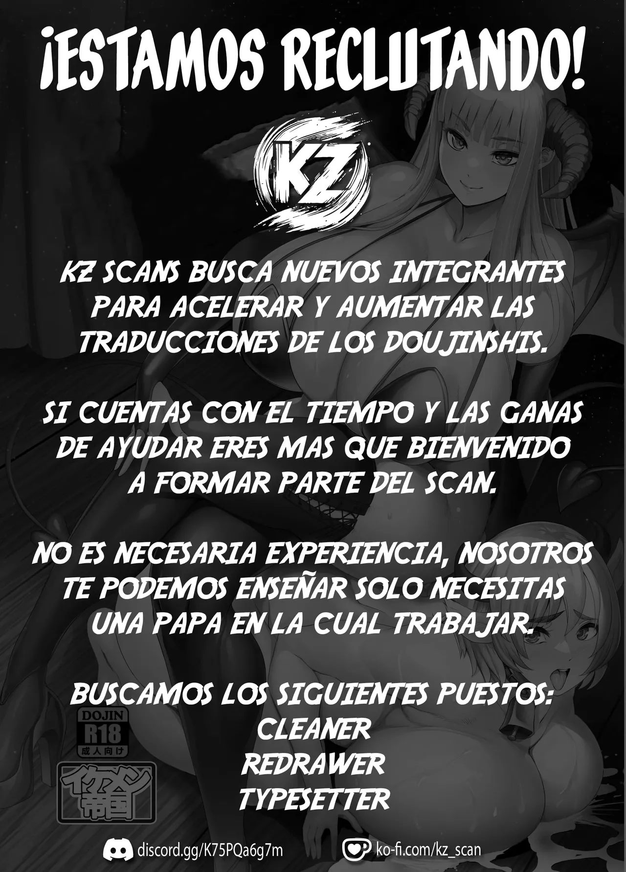 [Ikemen Teikoku (Remu)] Youkoso! Succubus Machi e 4 Dosukebe Ecchi Gekijou｜¡Bienvenidos al distrito de las sucubos 4 ~teatro de sexo duro~ [Spanish] [KZ Scan] [Digital] image number 2