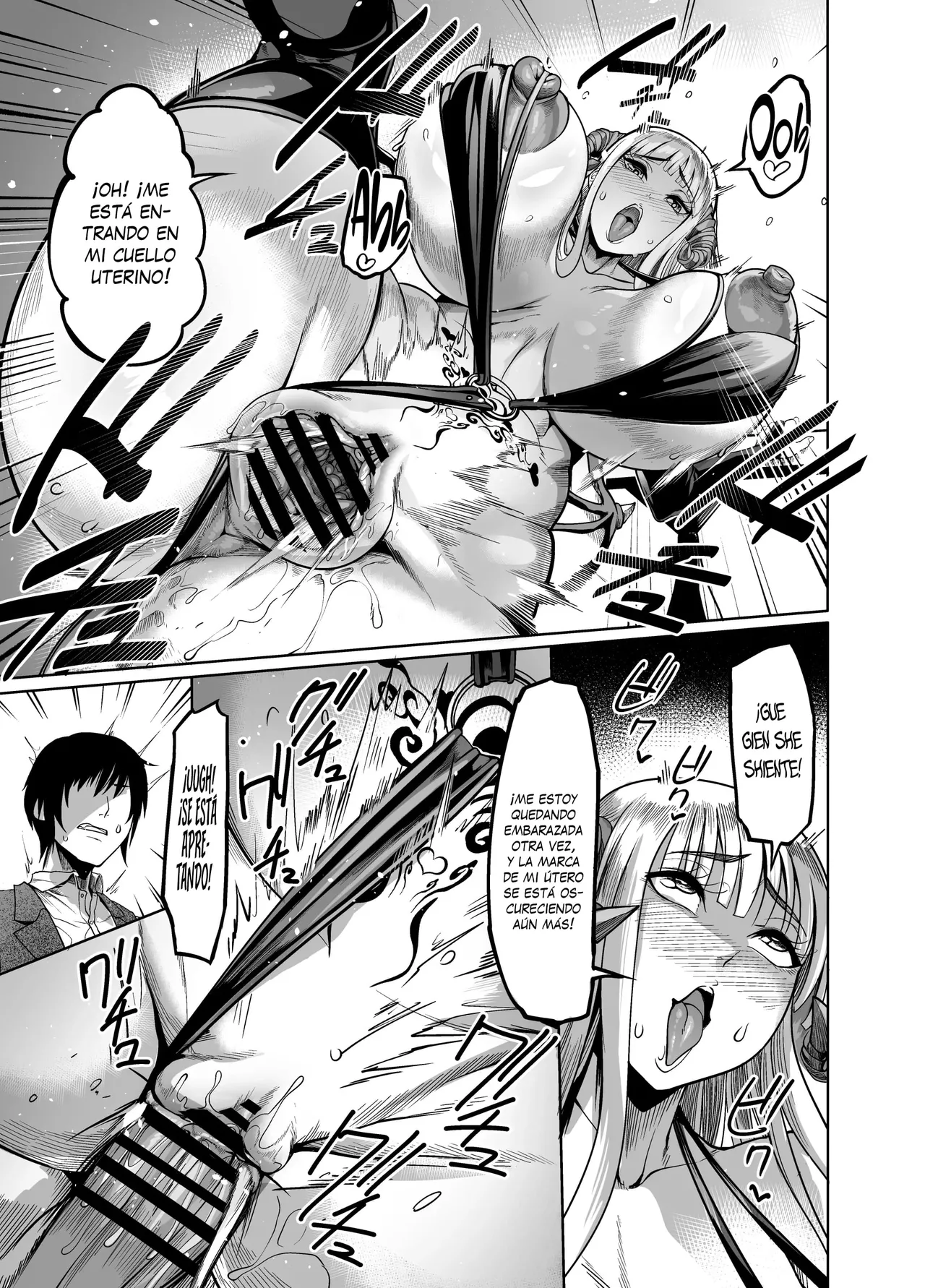 [Ikemen Teikoku (Remu)] Youkoso! Succubus Machi e 4 Dosukebe Ecchi Gekijou｜¡Bienvenidos al distrito de las sucubos 4 ~teatro de sexo duro~ [Spanish] [KZ Scan] [Digital] image number 21