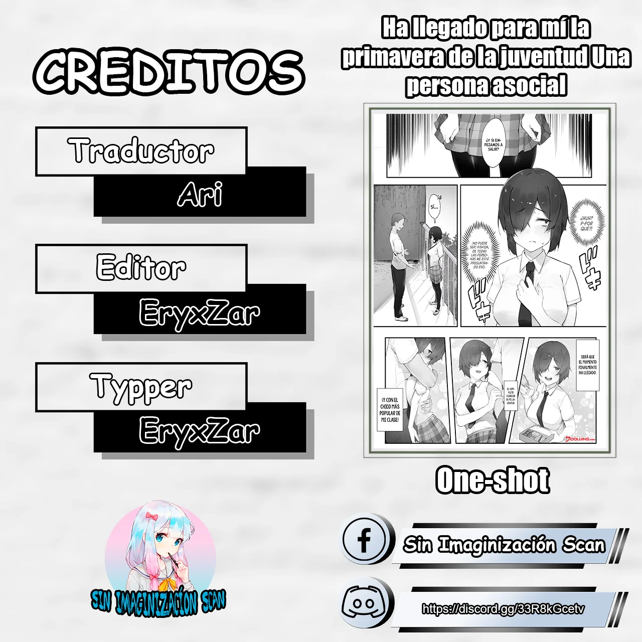 [Nigiri Usagi] InCha no Atashi ni Haru ga Kita Zoku・Zenpen｜Ha llegado para mí la primavera de la juventud, una persona asocial.・Parte 1 [Spanish] [Sin Imaginización Scan] image number 8