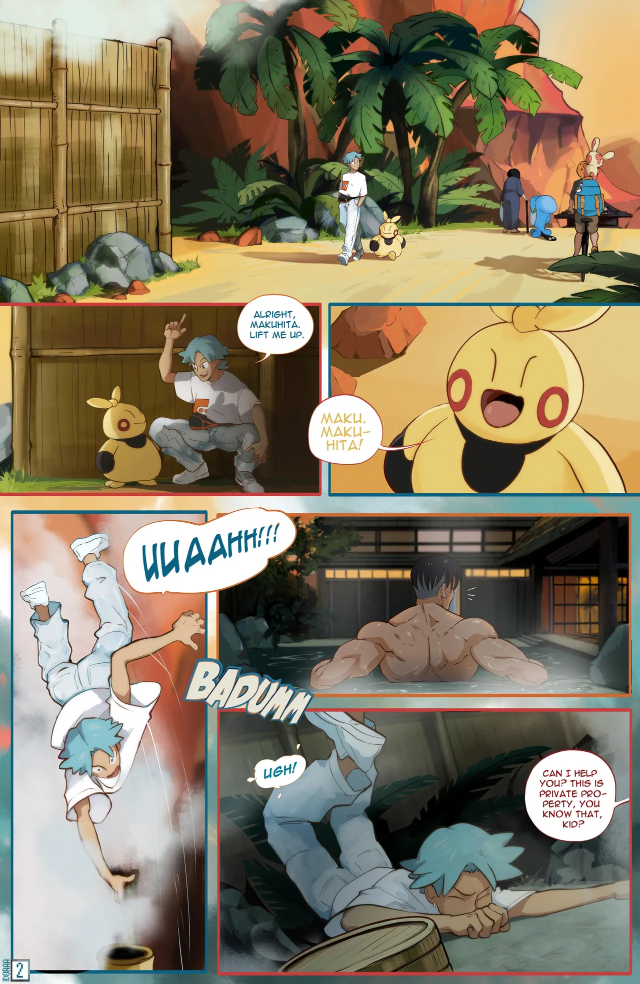 POKÉMON COMICS | KABUxBRAWLY/VICTOR+HOP/RAIHANxDRAYDEN 이미지 번호 2