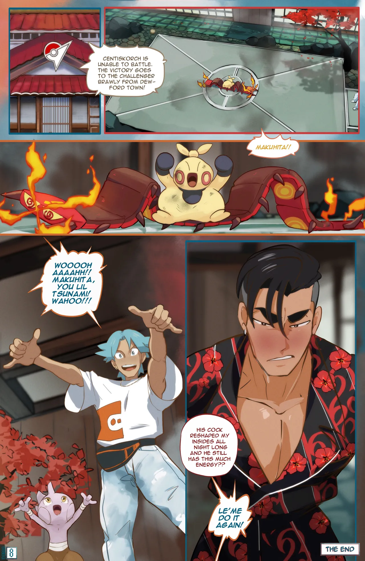 POKÉMON COMICS | KABUxBRAWLY/VICTOR+HOP/RAIHANxDRAYDEN 이미지 번호 8