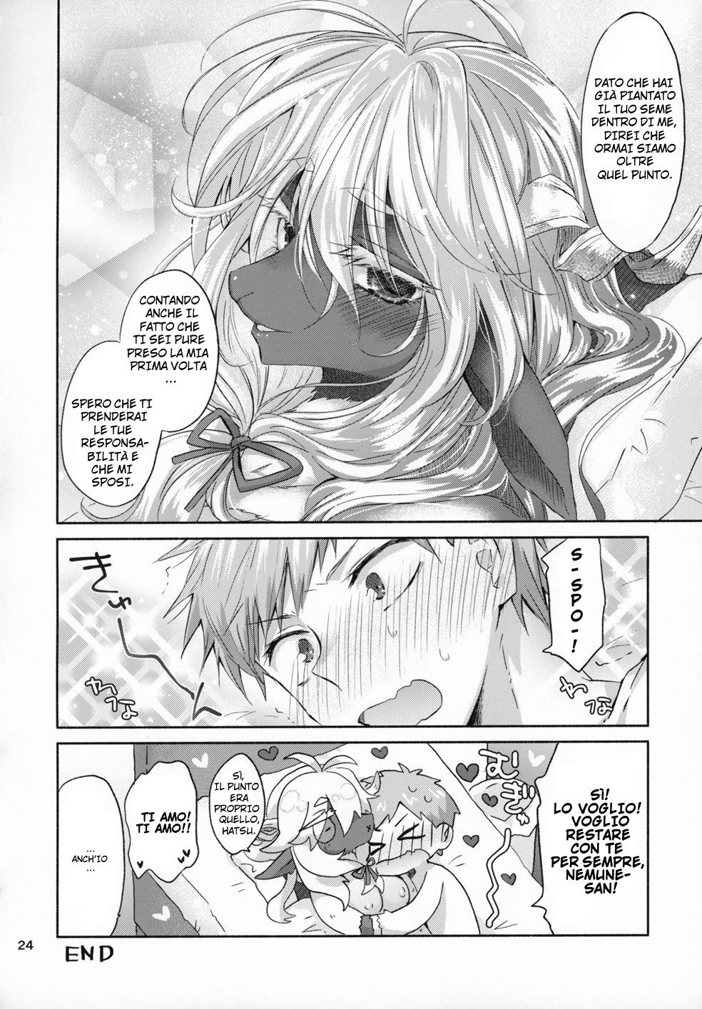 (COMITIA128) [Neko no Hitai (Oroneko)] Cotton Candy [Italian] [Hentai Fantasy] image number 23