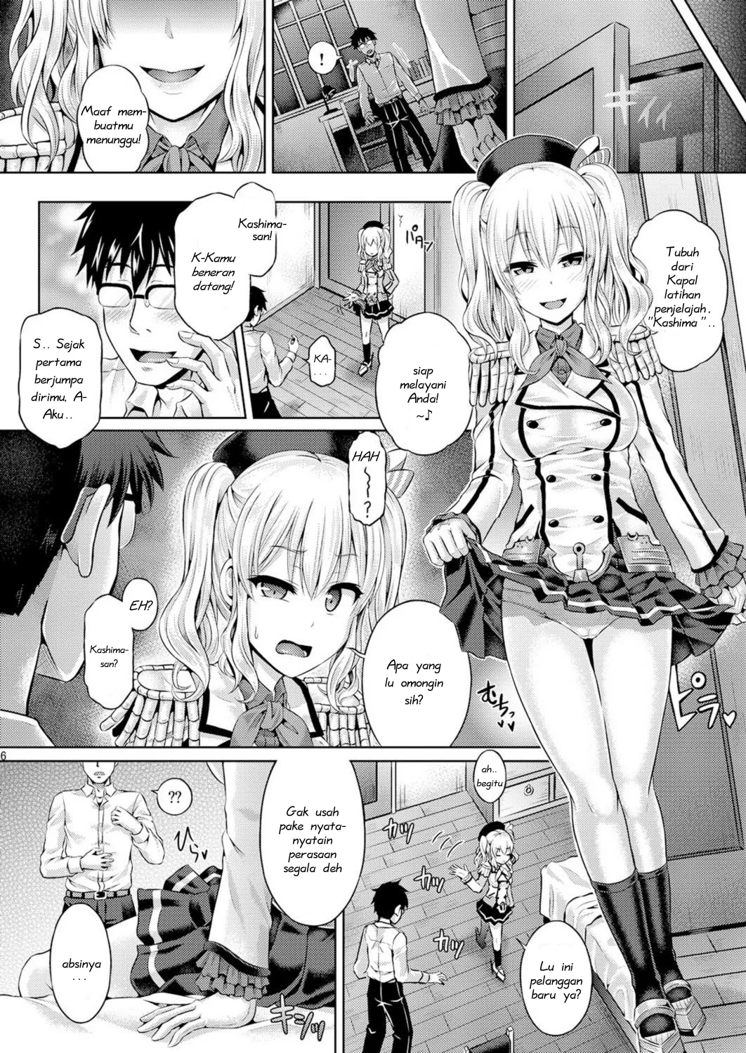 [Dschinghis Khan no Tamanegi wa Ore no Yome (Taniguchi-san)] Kashi Mashi 2 (Kantai Collection -KanColle-) [Indonesian] [DUN] [Digital] image number 8