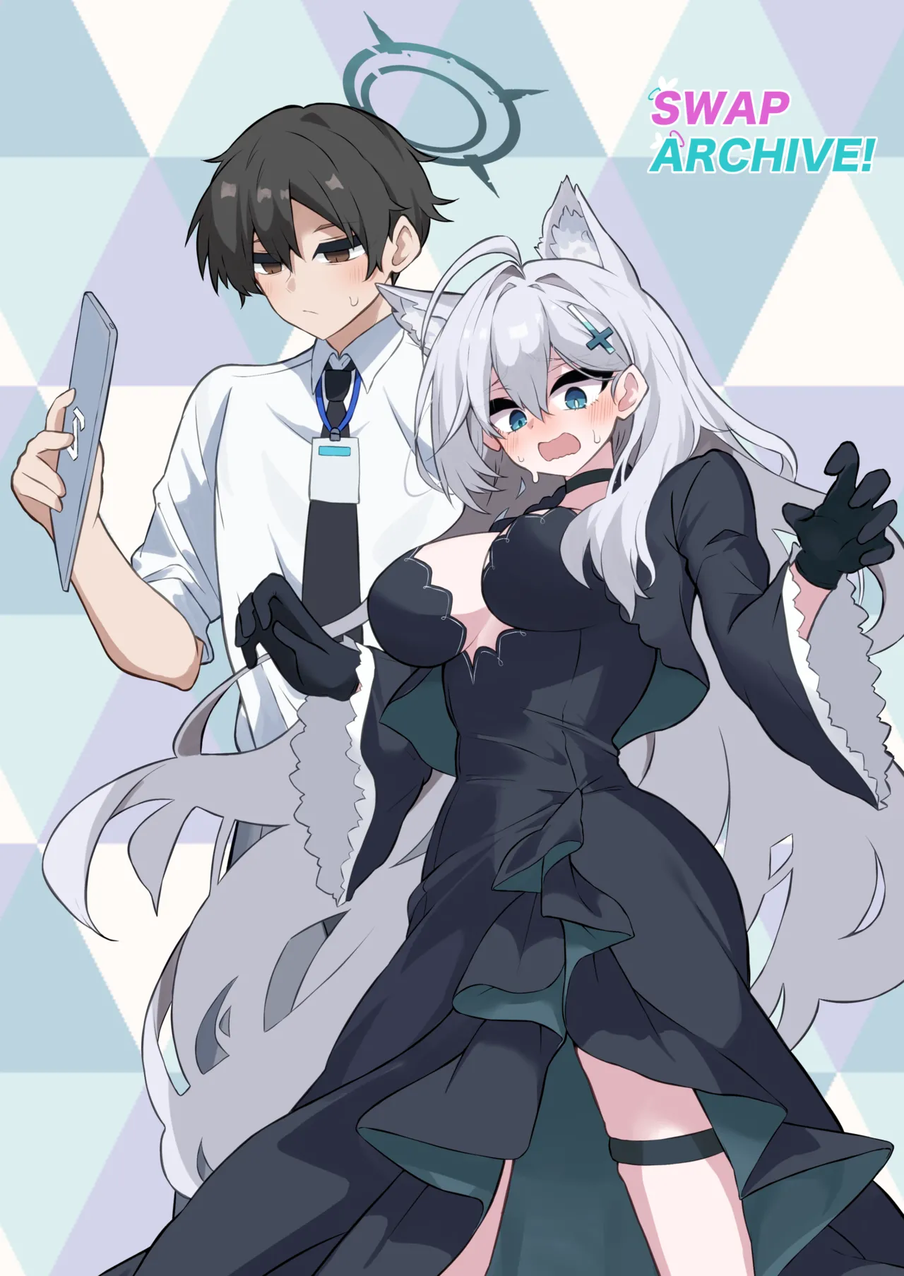 [Nokeon (Various)] SWAP ARCHIVE - BluArch Irekawari Goudou (Blue Archive) [Digital] image number 11