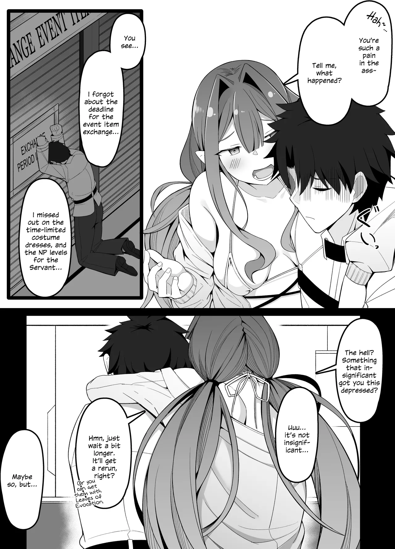 [Corundum] Ochikonderu Master o Genki Tsukeru (Chokkyuu) Baobhan Sith (Fate/Grand Order) [English] [SDTLs] 图片编号 2