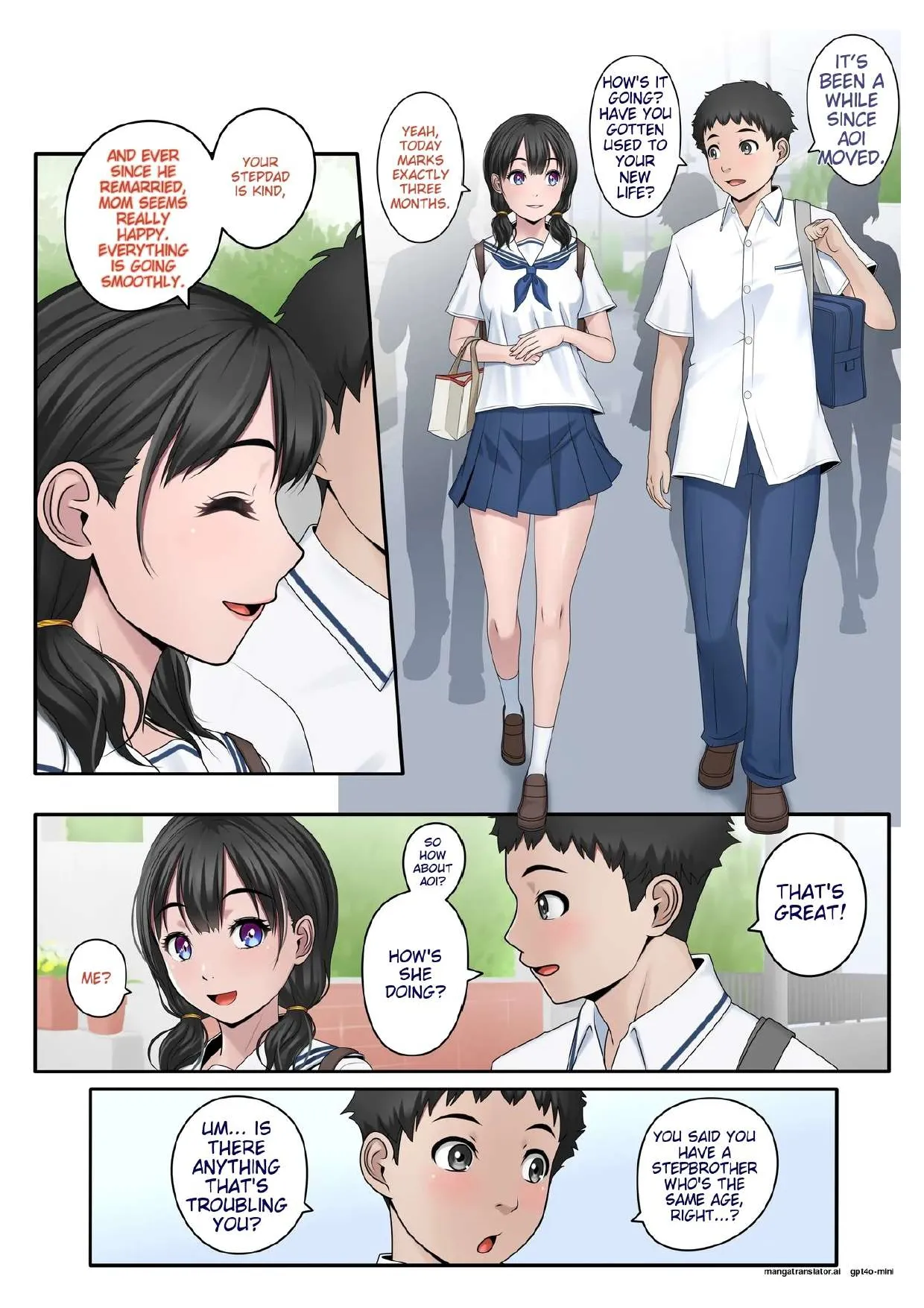 [Yokoshima] Kanojo no Bad Luck ~Oya no Saikon, Dekita Gikei wa Seijuu Datta~ [English] image number 4
