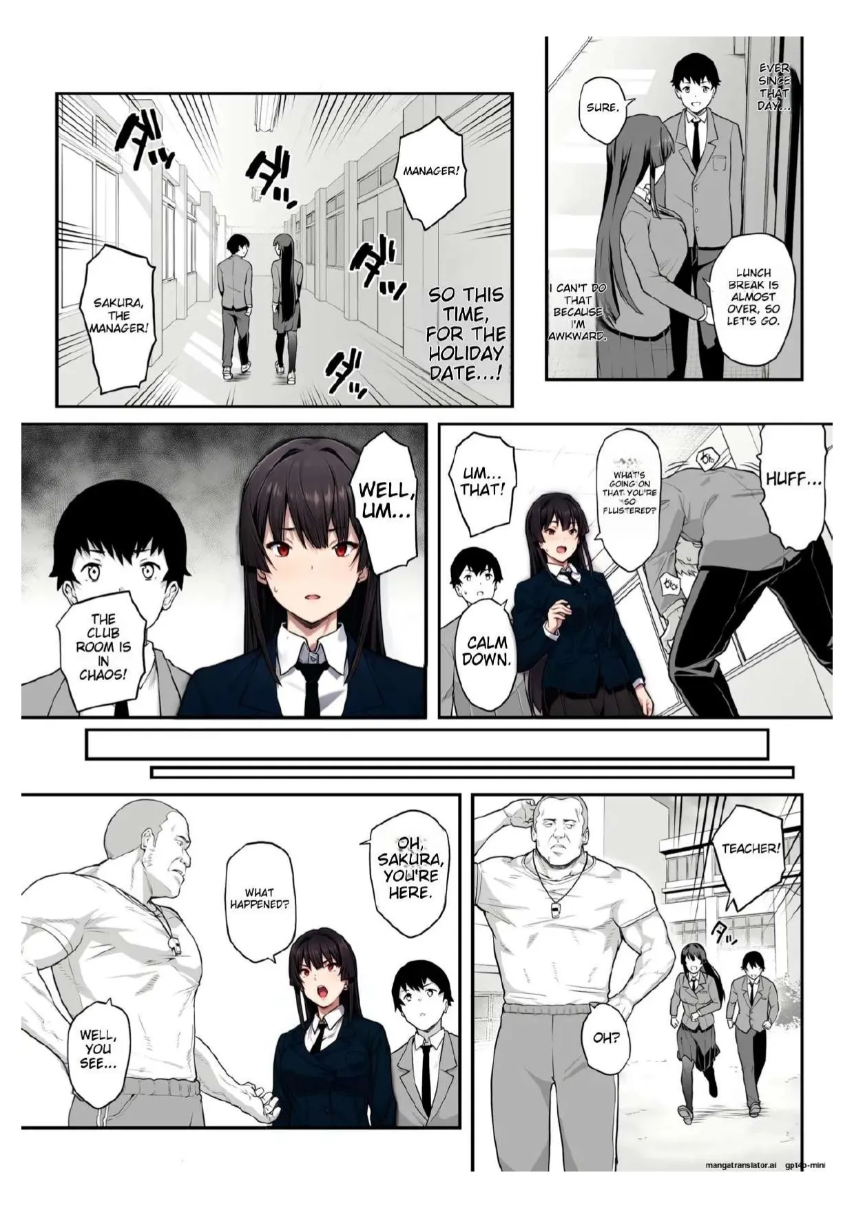 [Kaedeko、yozo] Kendoubu Shushou de Osananajimi no Bijin de Tsuyoi Boku no Kanojo ga, Charao ni Assari Otosareru Wake ga Nai [Ongoing] [English] Bildnummer 12