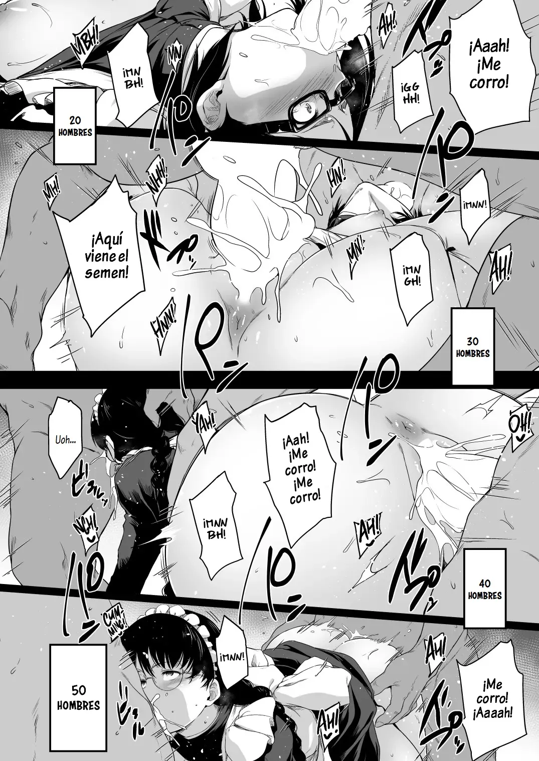 [O.S (Barlun)] Maid in Roanapur (Black Lagoon)｜Maid en Roanapura [Spanish] [Al chile no sé Scan] [Digital] 画像番号 17