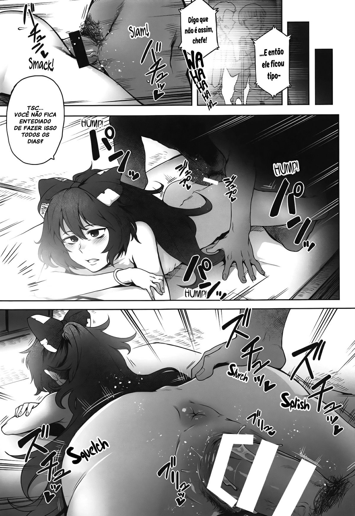 (Reitaisai 16) [Torano Ori (Toritora)] Himo Maguro Shion (Touhou Project) [Portuguese-BR] [Hentai Season] 图片编号 5
