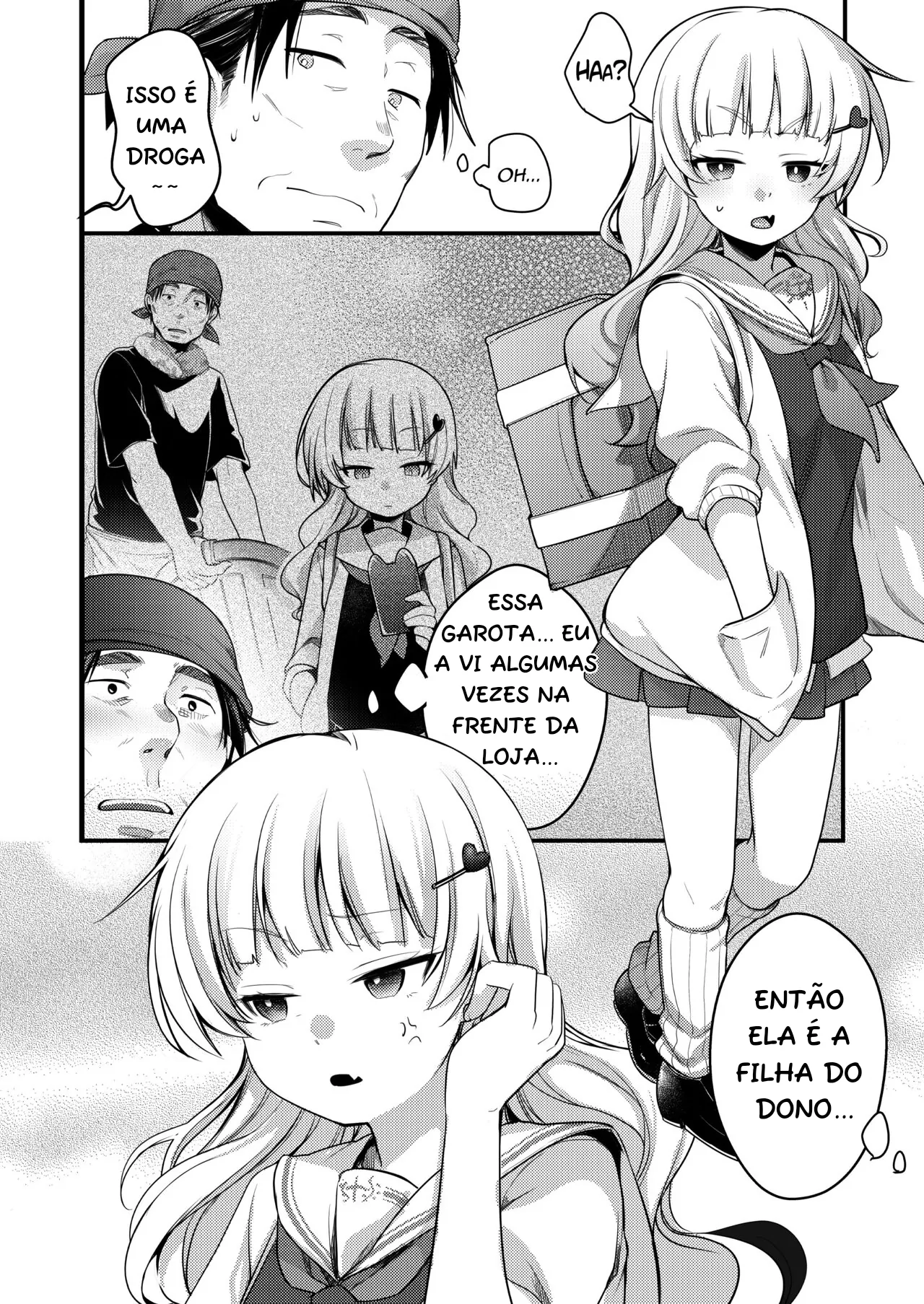 [TWILIGHT DUSK (Aya)] Tsutomesaki no Musume-san o Oishiku Itadaku Hon. Ramenya Hen [Portuguese-BR] [Digital] image number 5