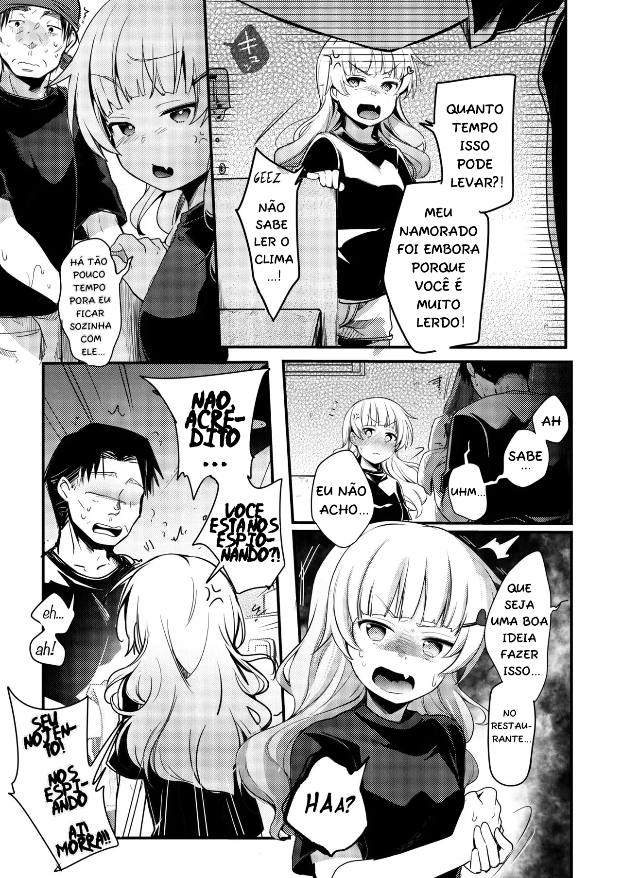 [TWILIGHT DUSK (Aya)] Tsutomesaki no Musume-san o Oishiku Itadaku Hon. Ramenya Hen [Portuguese-BR] [Digital] image number 16