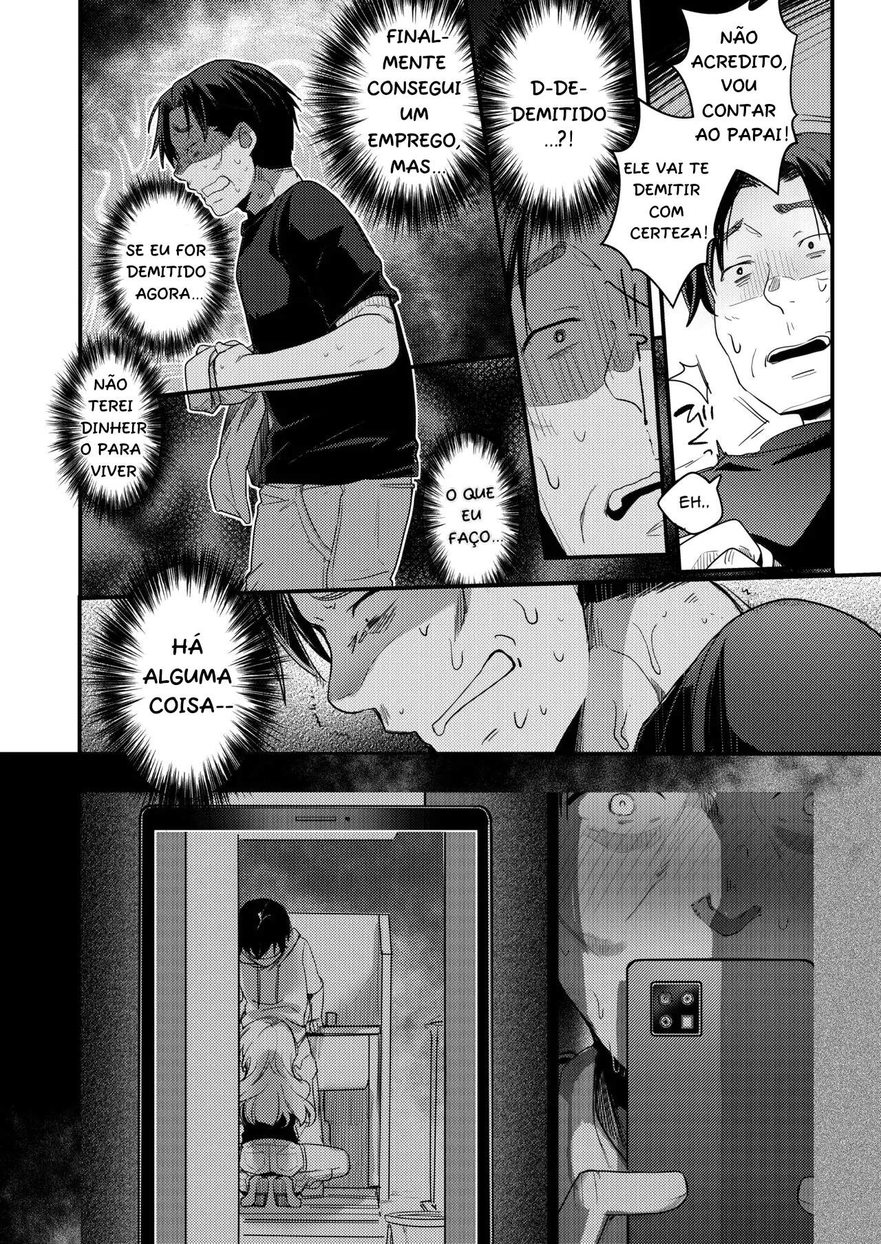 [TWILIGHT DUSK (Aya)] Tsutomesaki no Musume-san o Oishiku Itadaku Hon. Ramenya Hen [Portuguese-BR] [Digital] image number 17