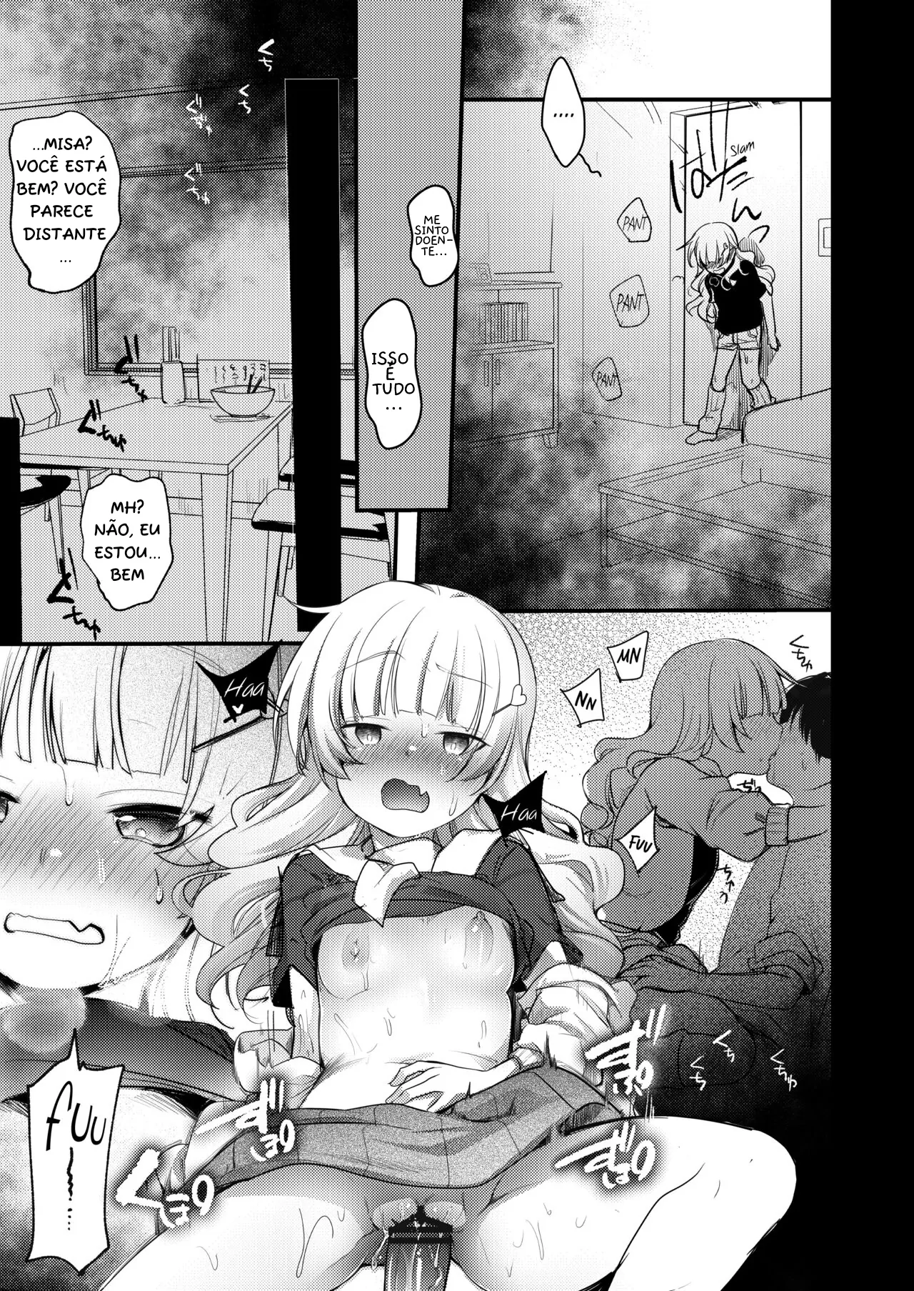 [TWILIGHT DUSK (Aya)] Tsutomesaki no Musume-san o Oishiku Itadaku Hon. Ramenya Hen [Portuguese-BR] [Digital] image number 26