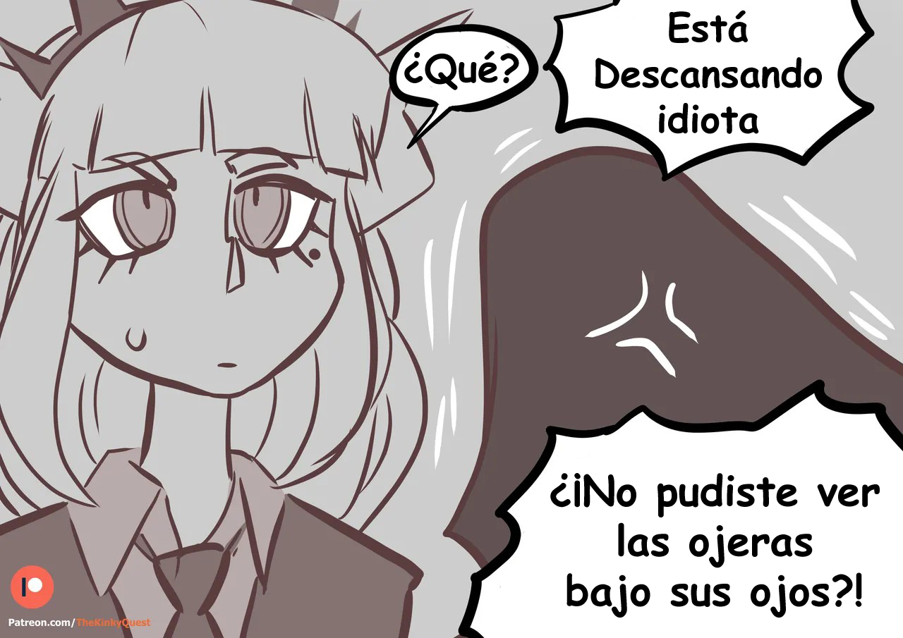 [The Kinky Quest] [MaoLufifer]  Helping Lucifer! (Helltaker) (Spanish) 8eme image