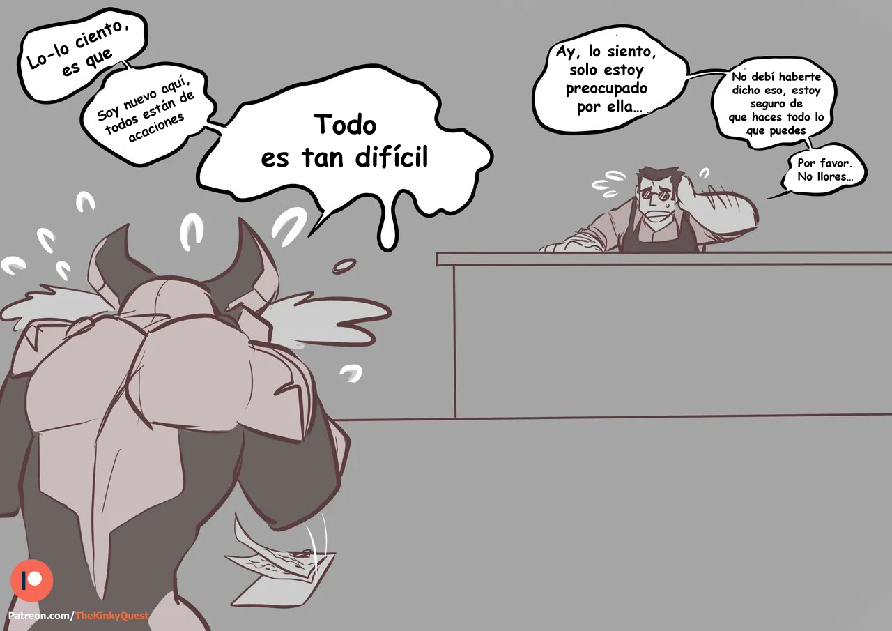 [The Kinky Quest] [MaoLufifer]  Helping Lucifer! (Helltaker) (Spanish) 10eme image