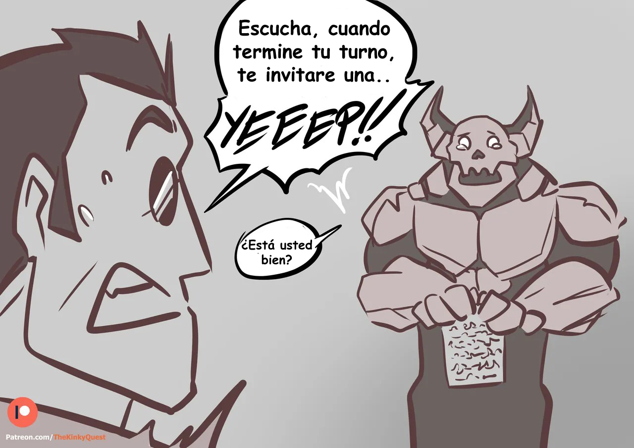 [The Kinky Quest] [MaoLufifer]  Helping Lucifer! (Helltaker) (Spanish) 11eme image
